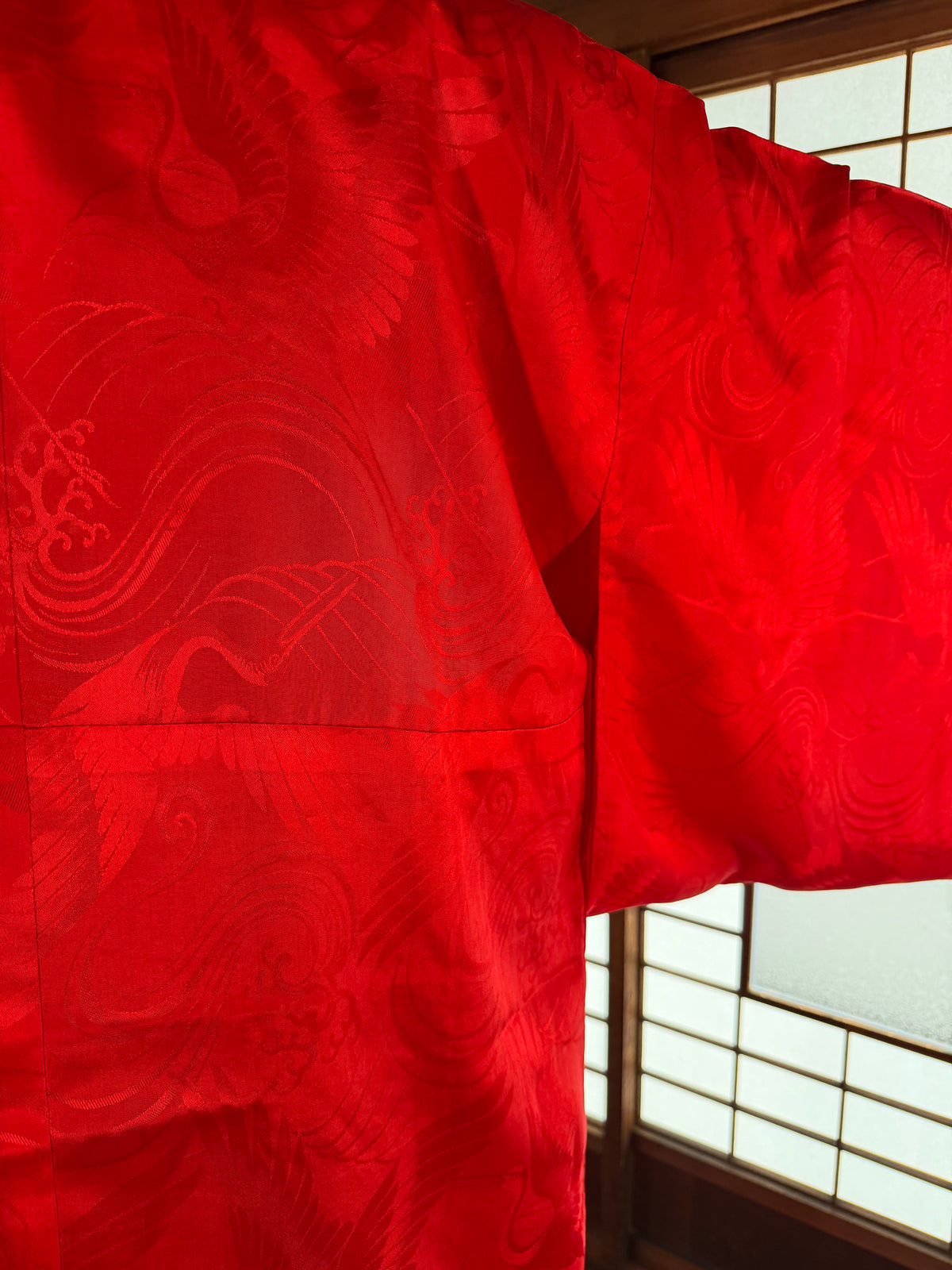 VINTAGE NAGAJYUBAN "antique-red, JUG029"