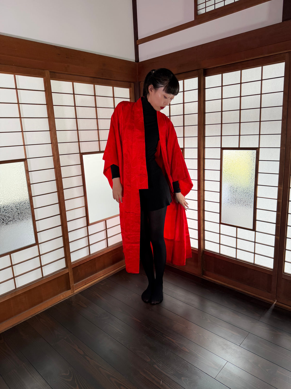VINTAGE NAGAJYUBAN "antique-red, JUG029"