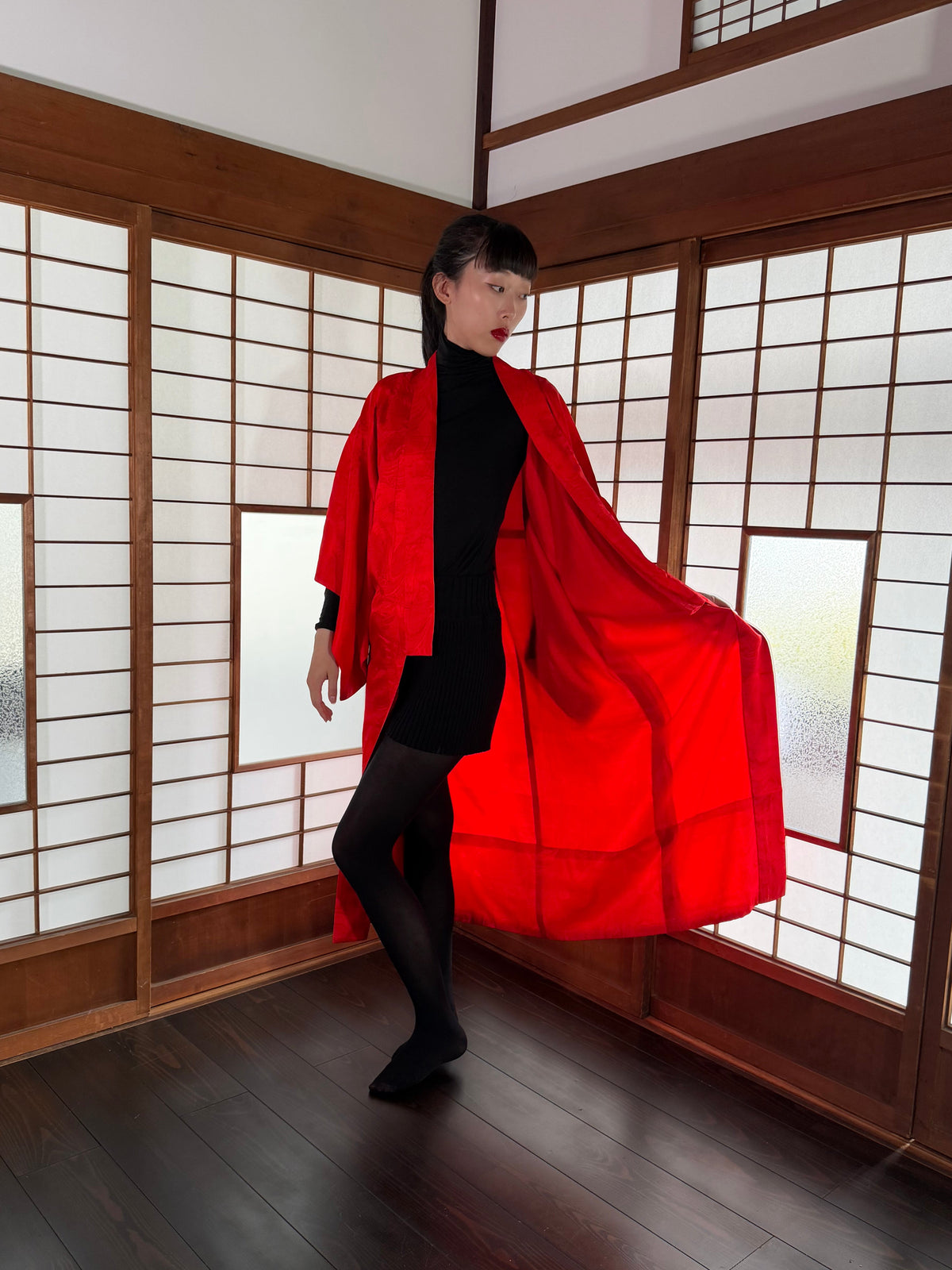 VINTAGE NAGAJYUBAN "antique-red, JUG029"