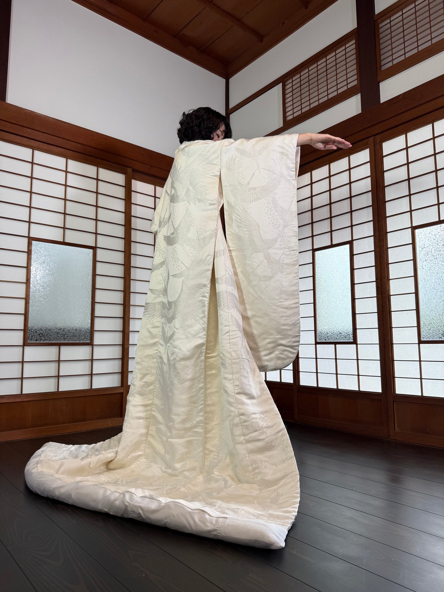 VINTAGE SHIROMUKU "tsuru 001" *damage