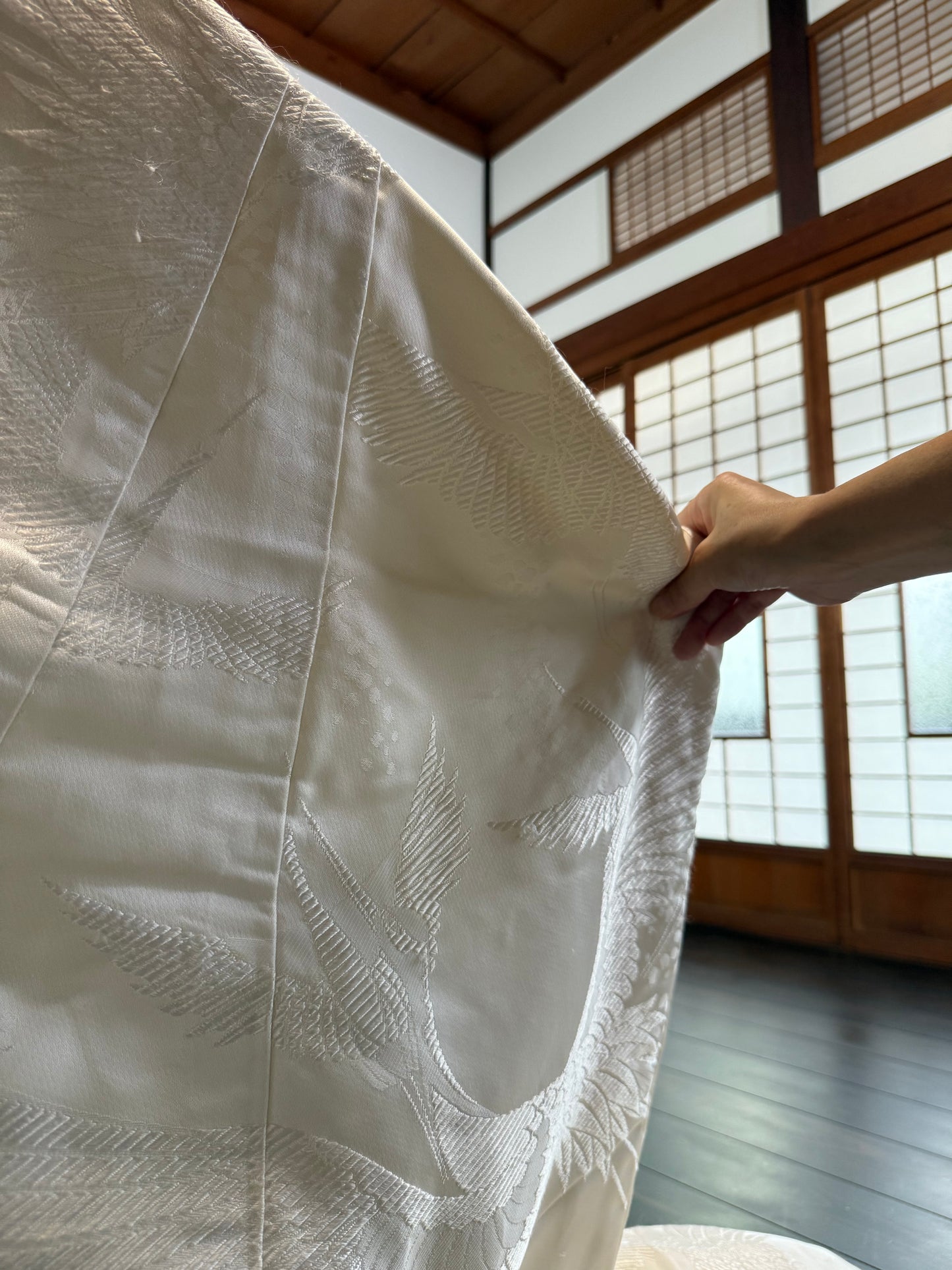 VINTAGE SHIROMUKU "tsuru 001" *damage