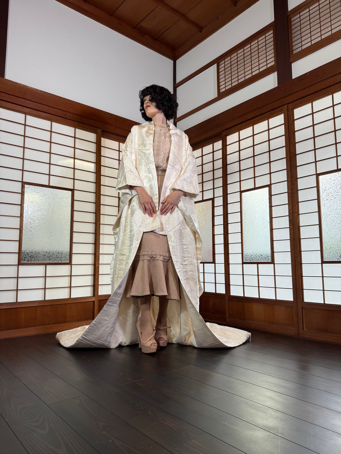 VINTAGE SHIROMUKU "kissho monyo"