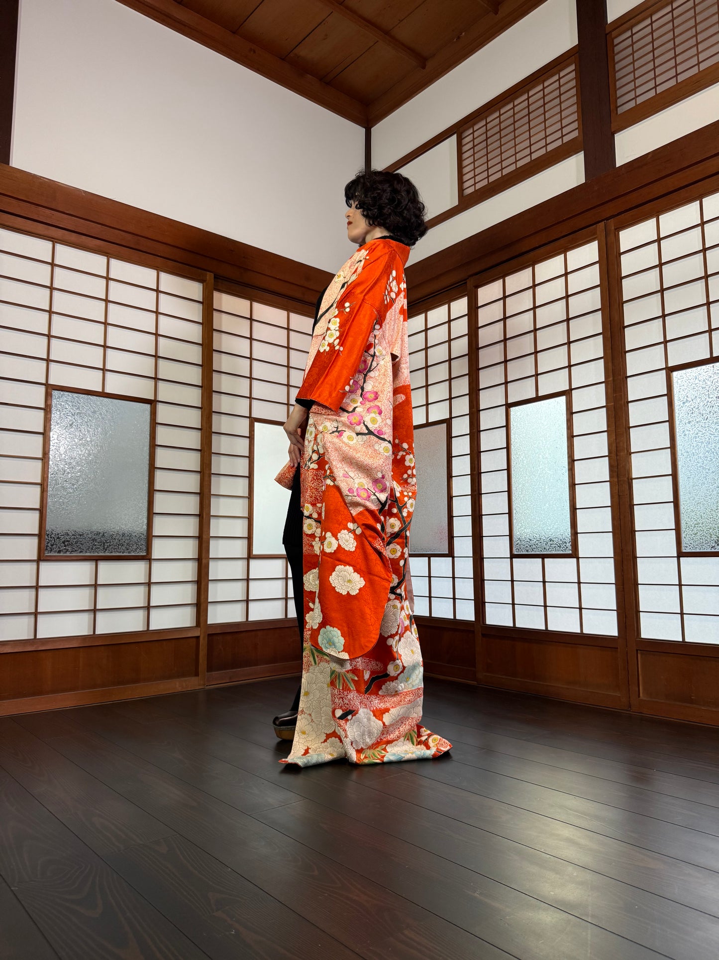 Redefining the Vintage Furisode Collection "ume, botan"