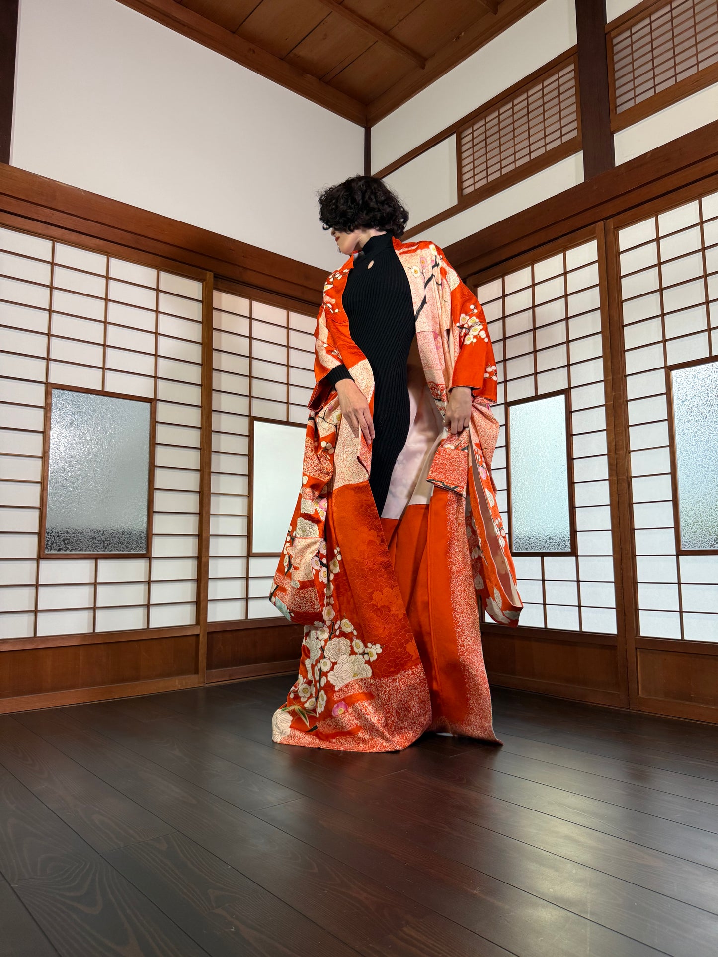 Redefining the Vintage Furisode Collection "ume, botan"