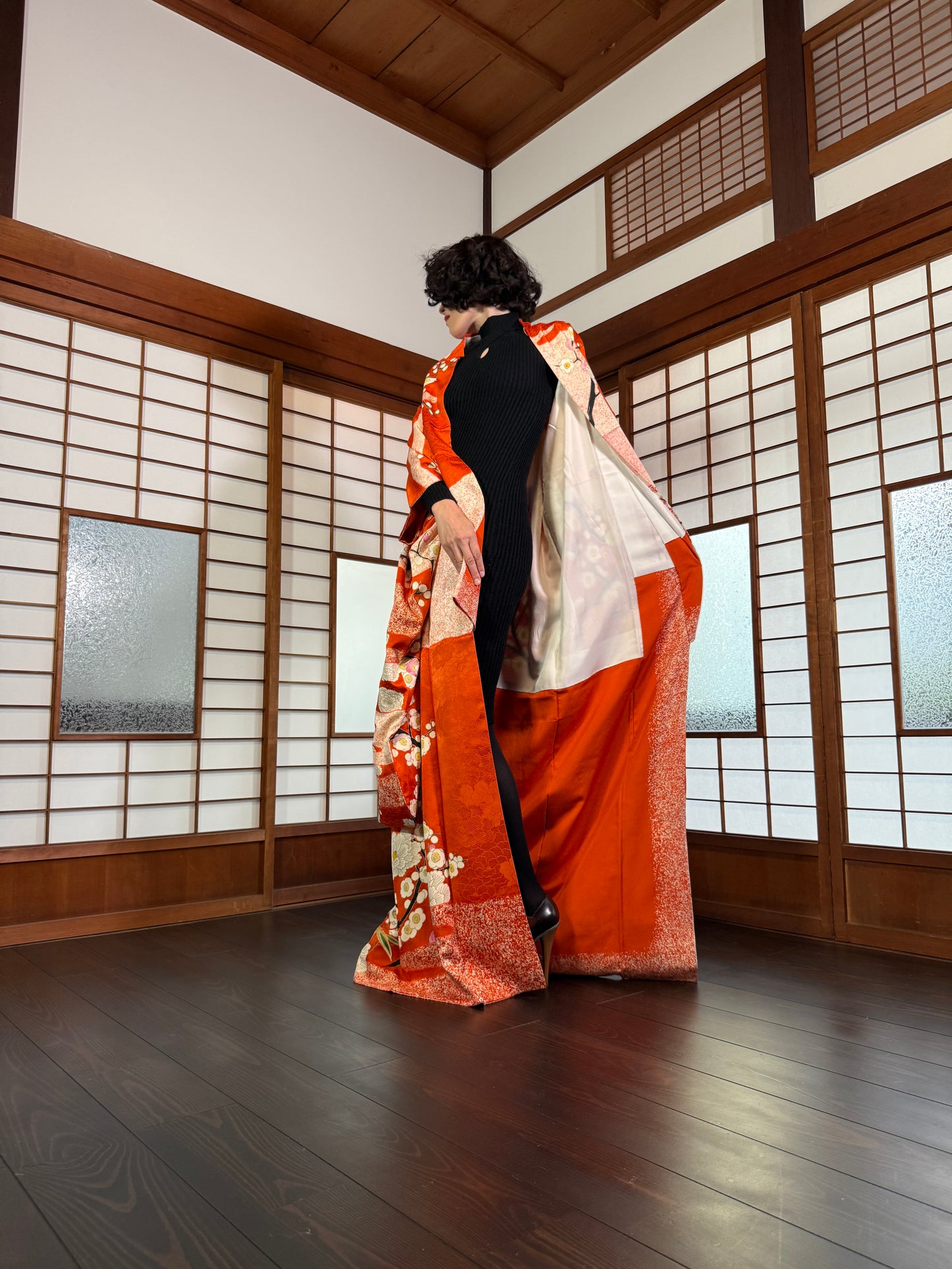 Redefining the Vintage Furisode Collection "ume, botan"