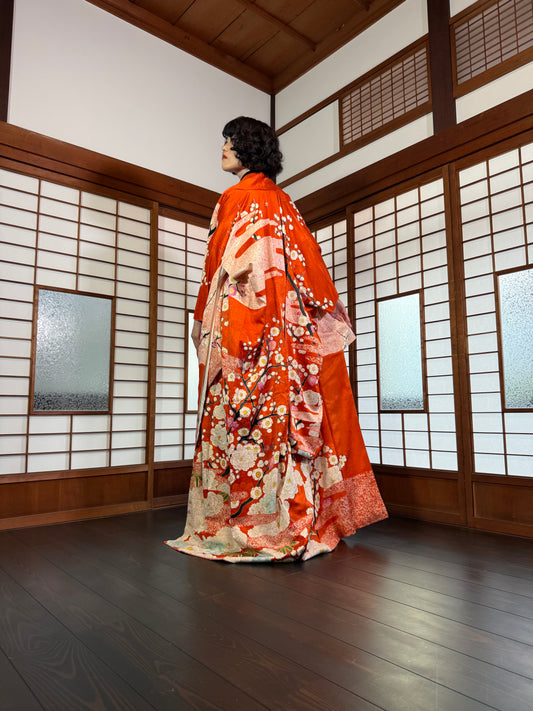 Redefining the Vintage Furisode Collection "ume, botan"