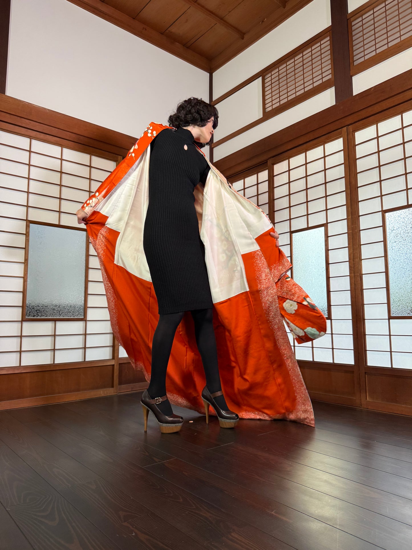 Redefining the Vintage Furisode Collection "ume, botan"