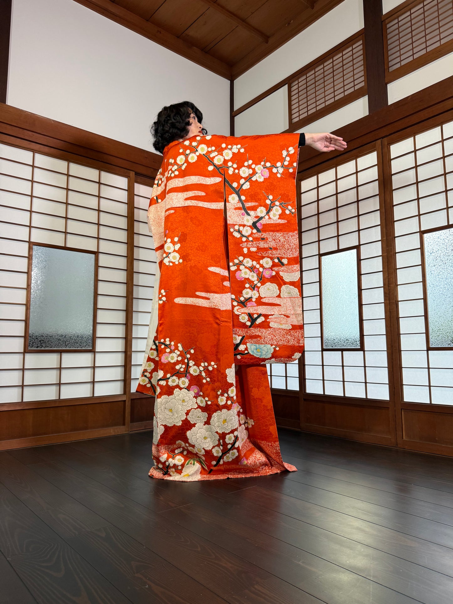 Redefining the Vintage Furisode Collection "ume, botan"