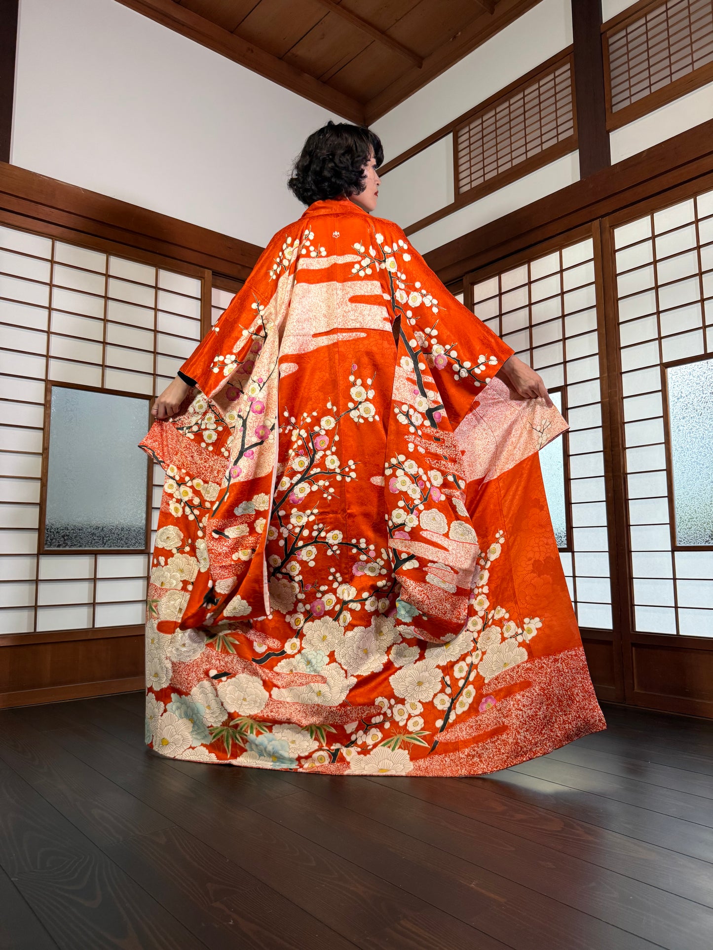 Redefining the Vintage Furisode Collection "ume, botan"