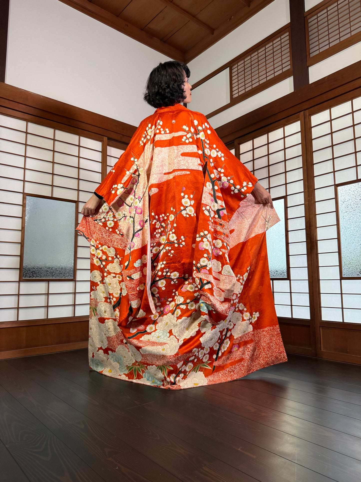 Redefining the Vintage Furisode Collection "ume, botan"