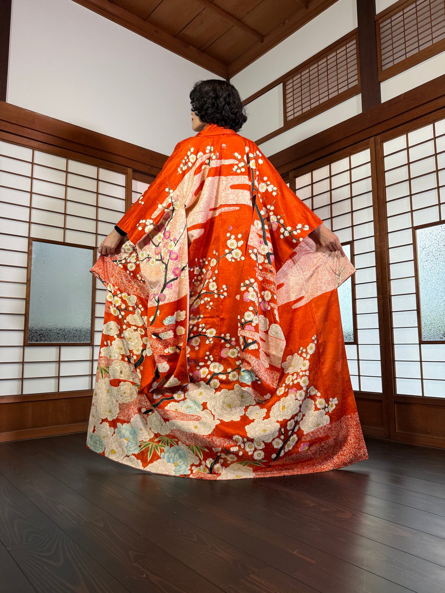 Redefining the Vintage Furisode Collection "ume, botan"