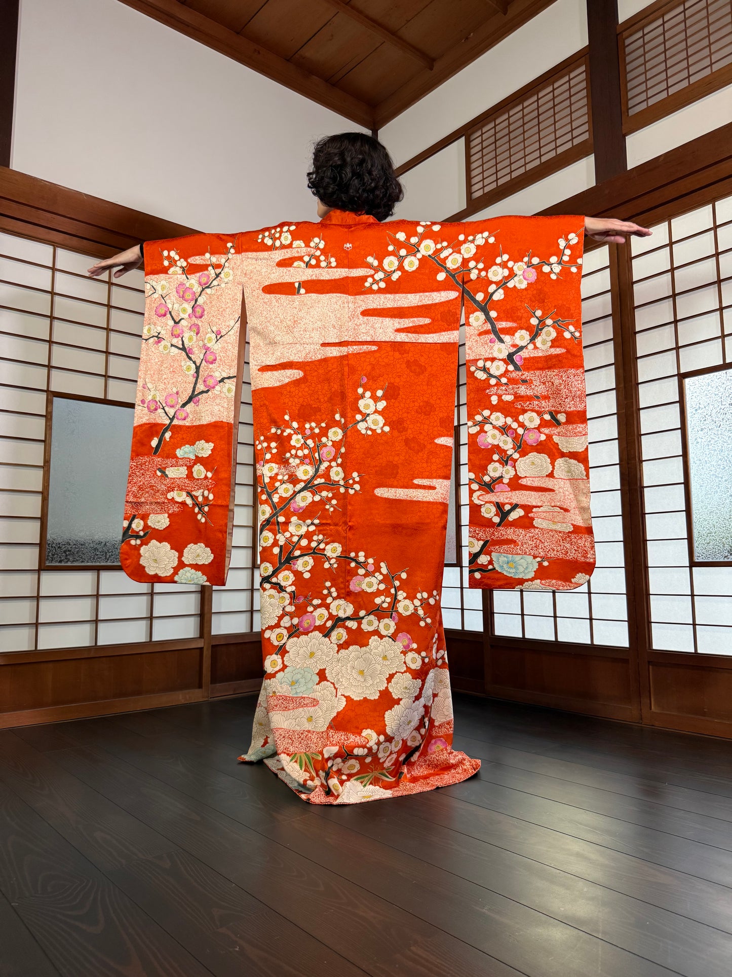 Redefining the Vintage Furisode Collection "ume, botan"