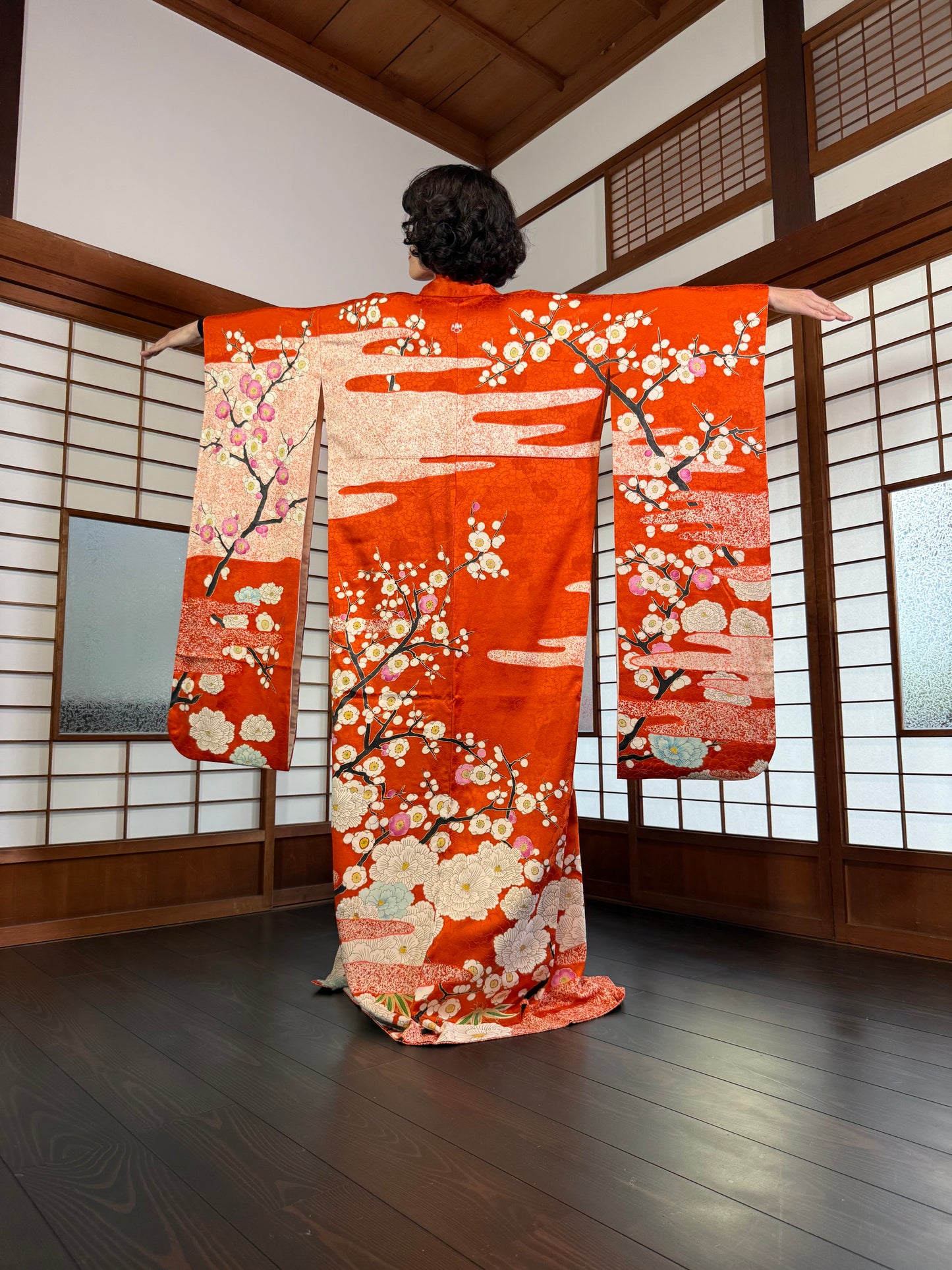 Redefining the Vintage Furisode Collection "ume, botan"