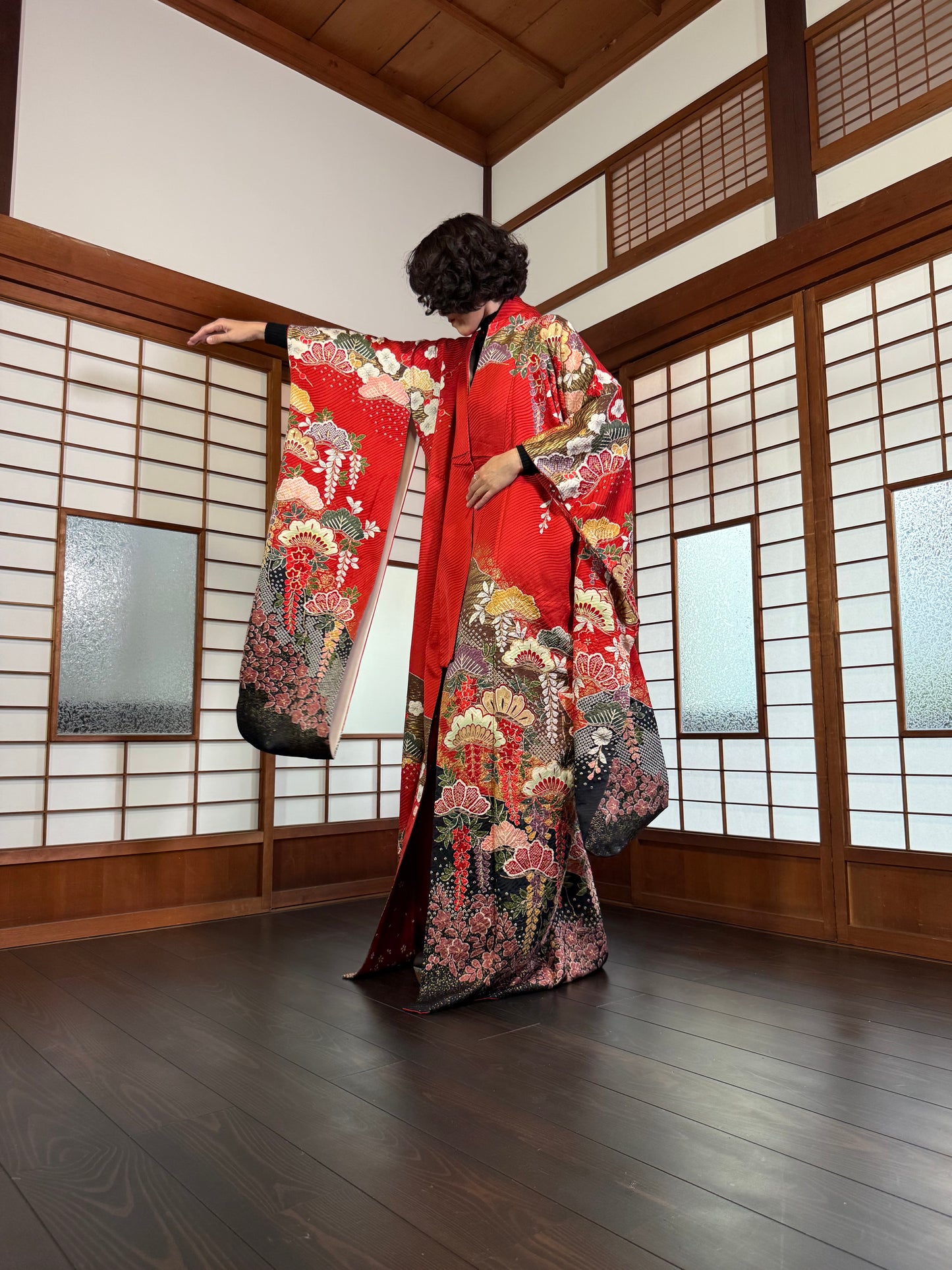 Redefining the Vintage Furisode Collection "ume, matsu"