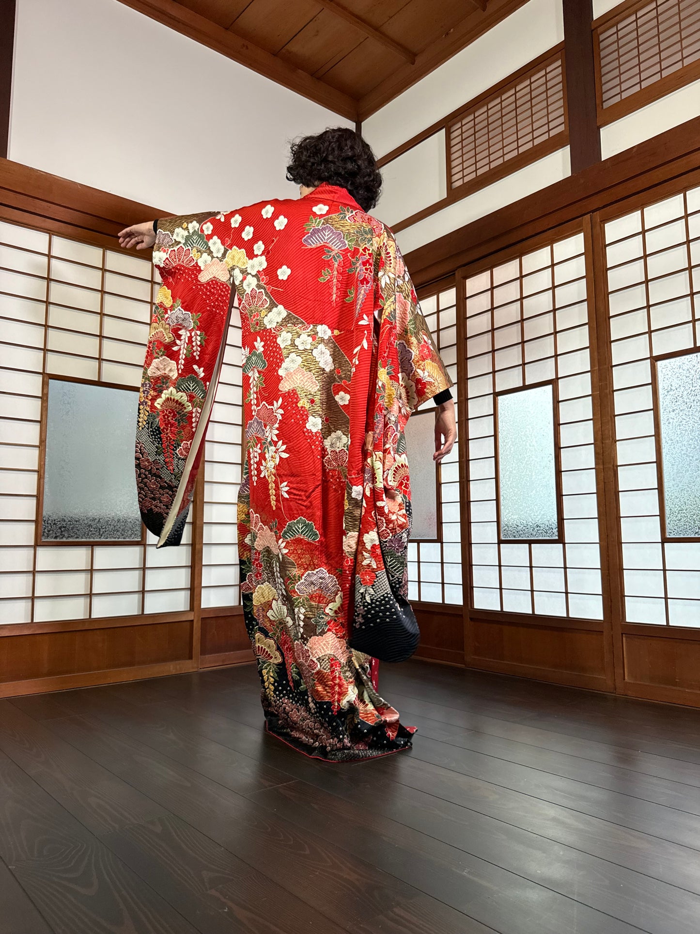 Redefining the Vintage Furisode Collection "ume, matsu"