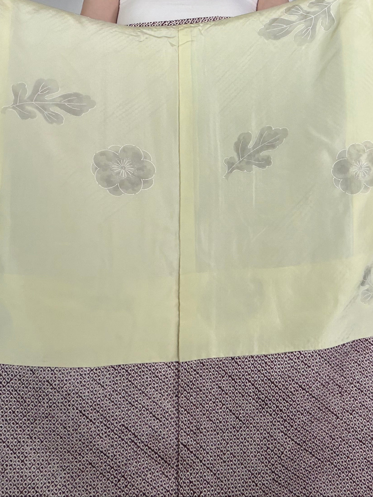 VINTAGE SHIBORI HAORI  "murasaki, SIB141"