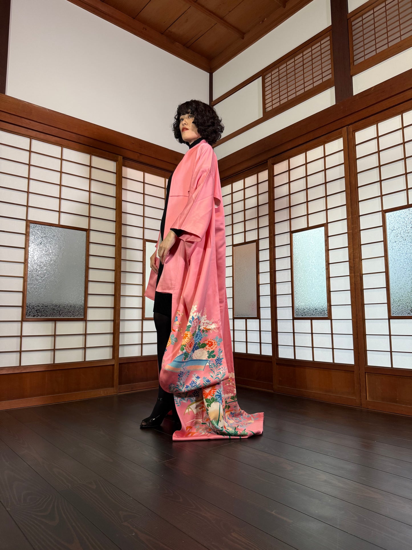 Redefining the Vintage Furisode Collection "pink"