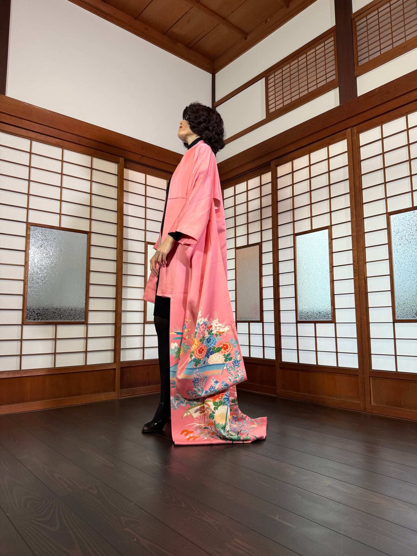 Redefining the Vintage Furisode Collection "pink"