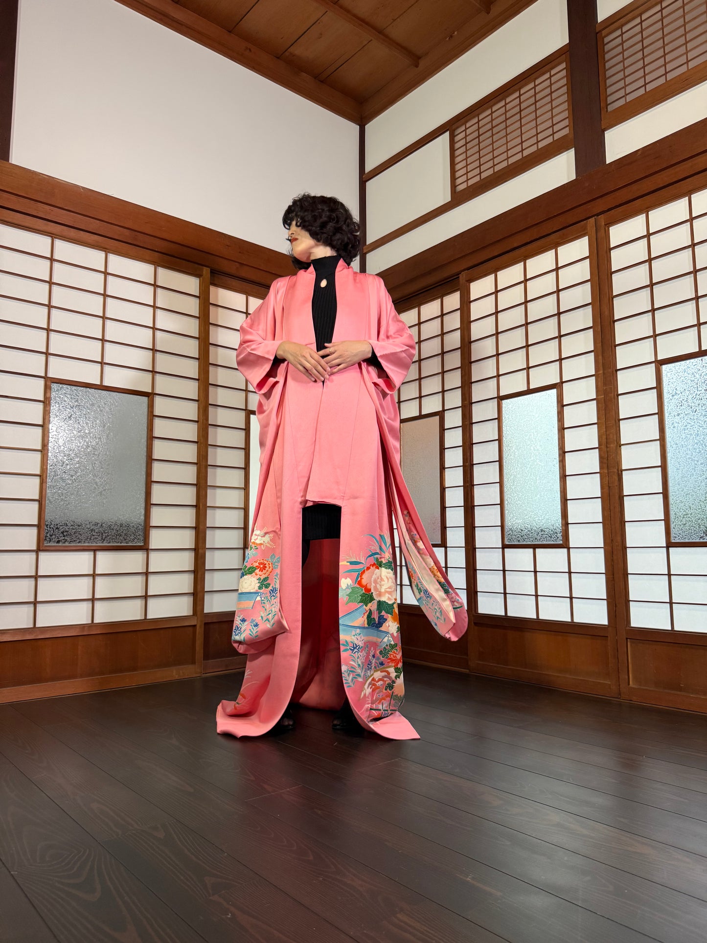 Redefining the Vintage Furisode Collection "pink"