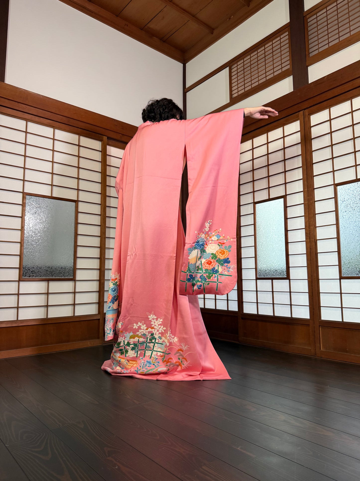 Redefining the Vintage Furisode Collection "pink"