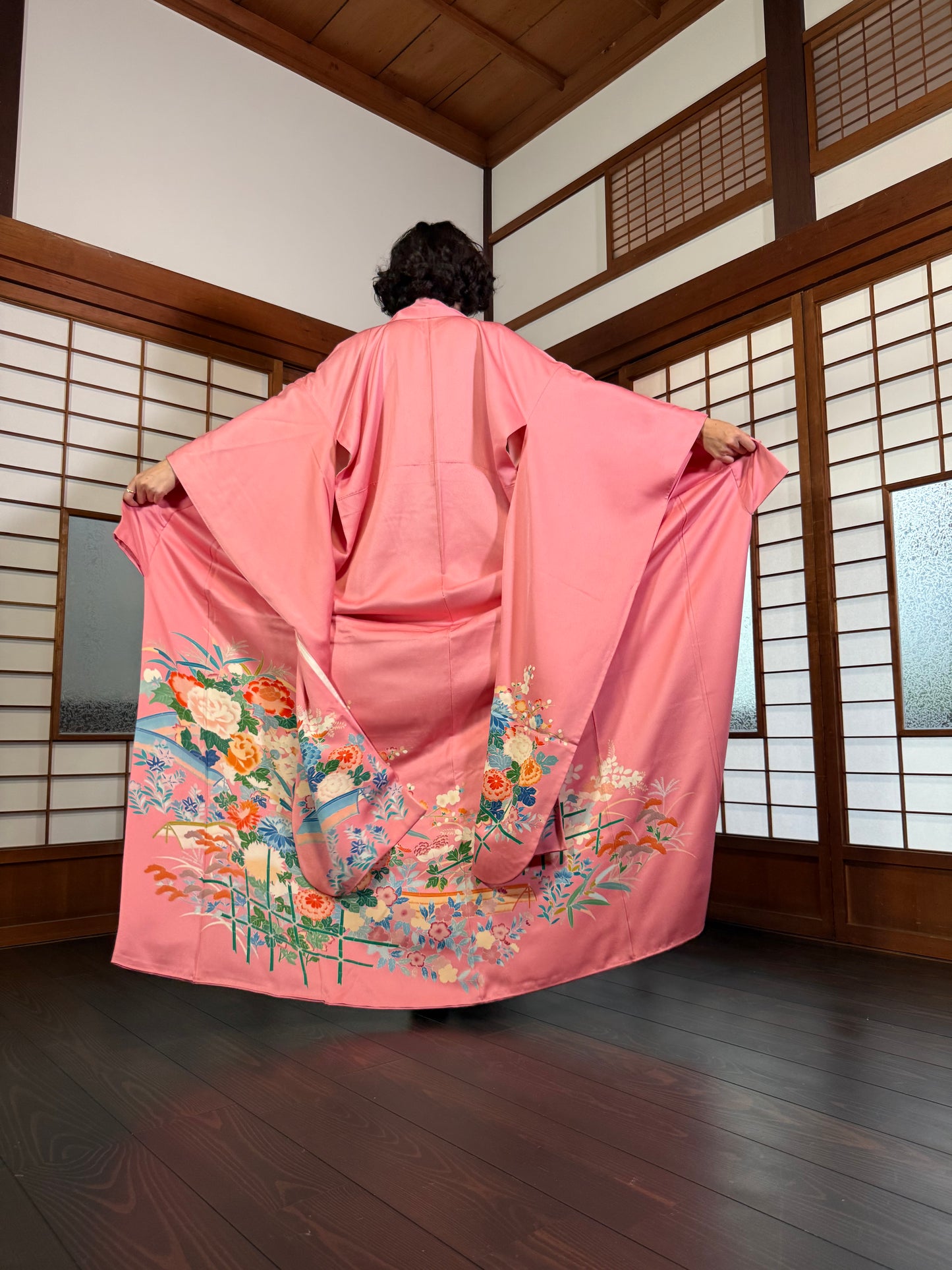 Redefining the Vintage Furisode Collection "pink"