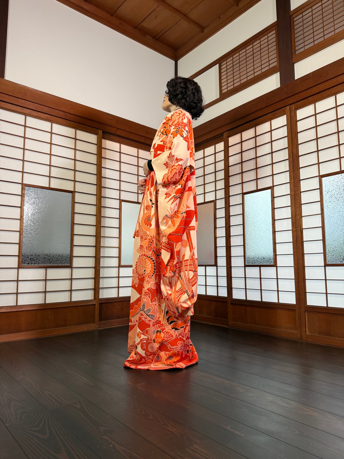 Redefining the Vintage Furisode Collection "benigata"