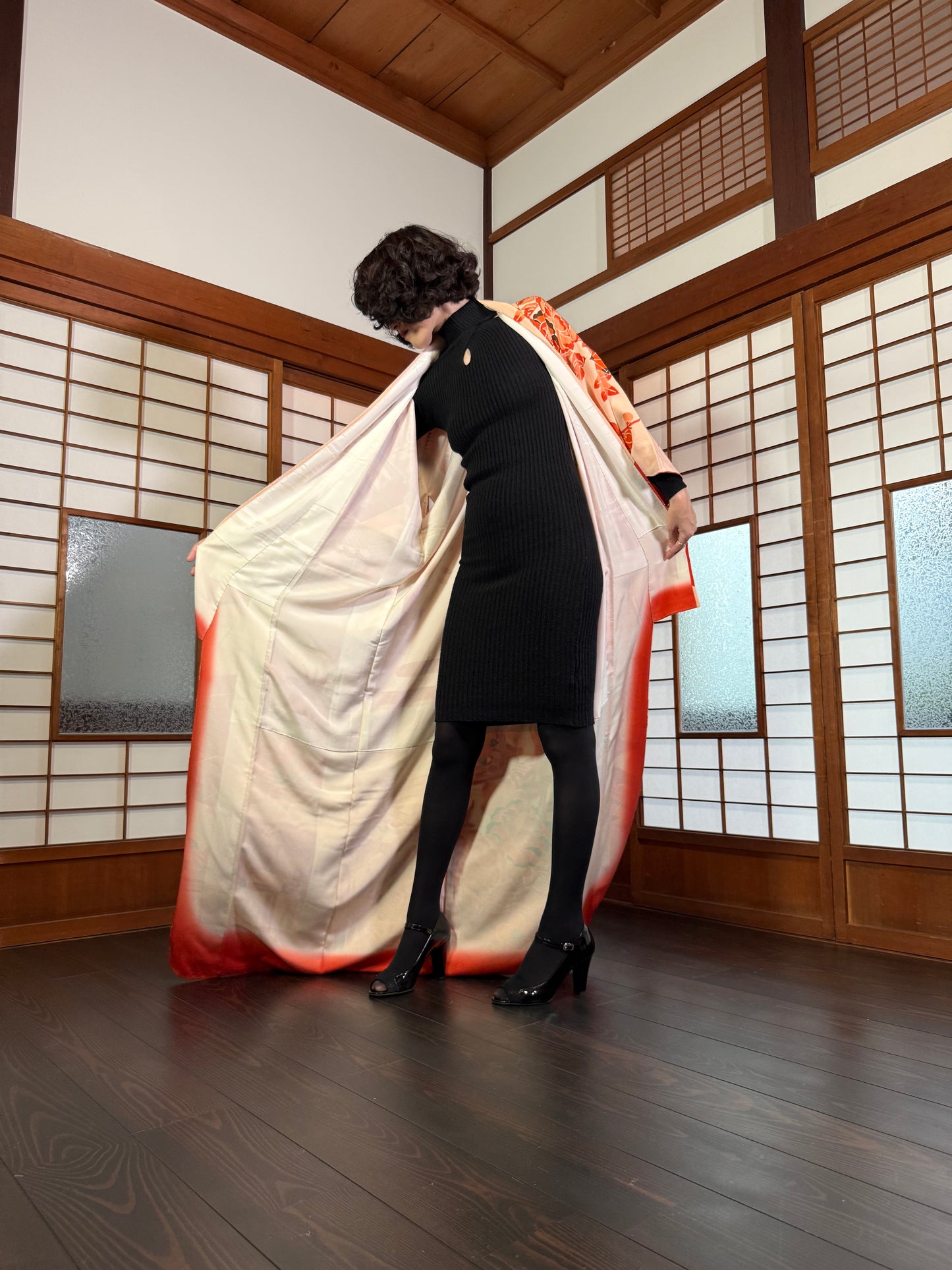 Redefining the Vintage Furisode Collection "benigata"