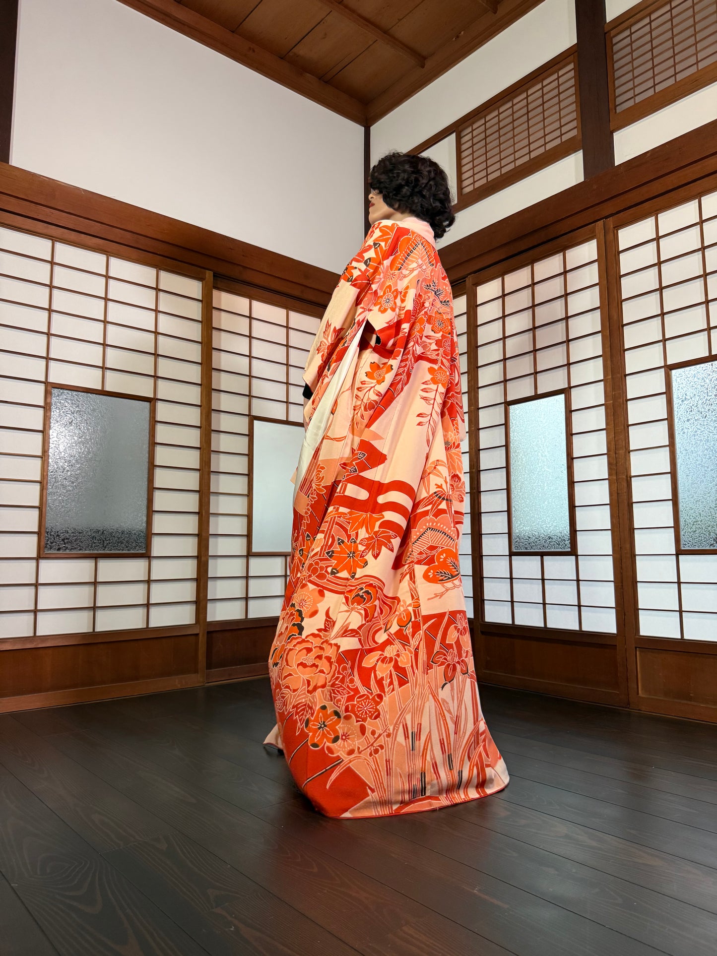Redefining the Vintage Furisode Collection "benigata"