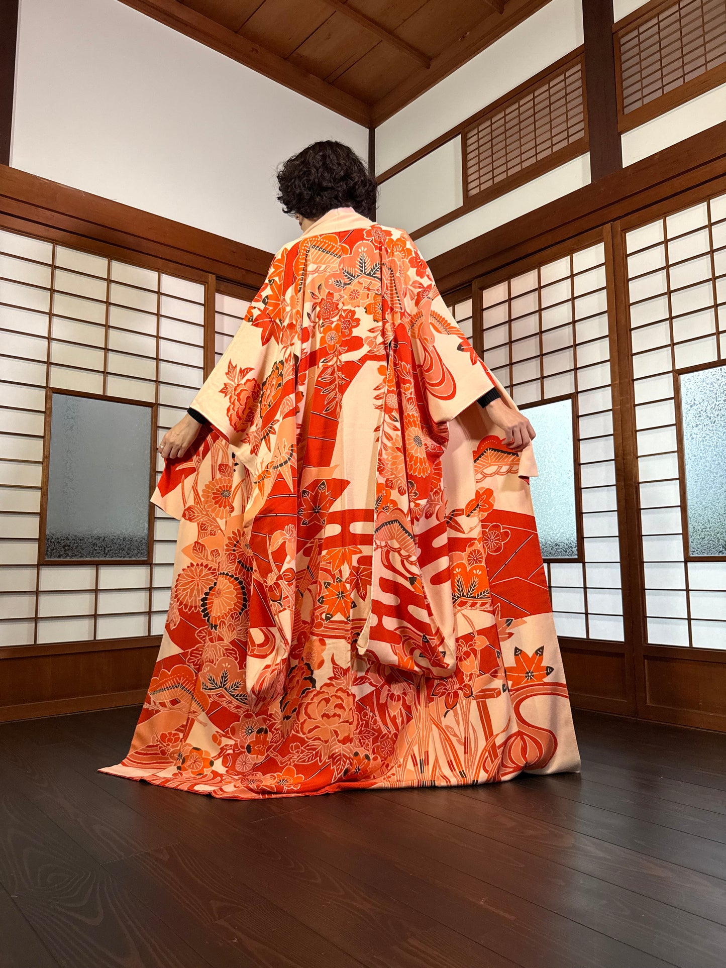 Redefining the Vintage Furisode Collection "benigata"