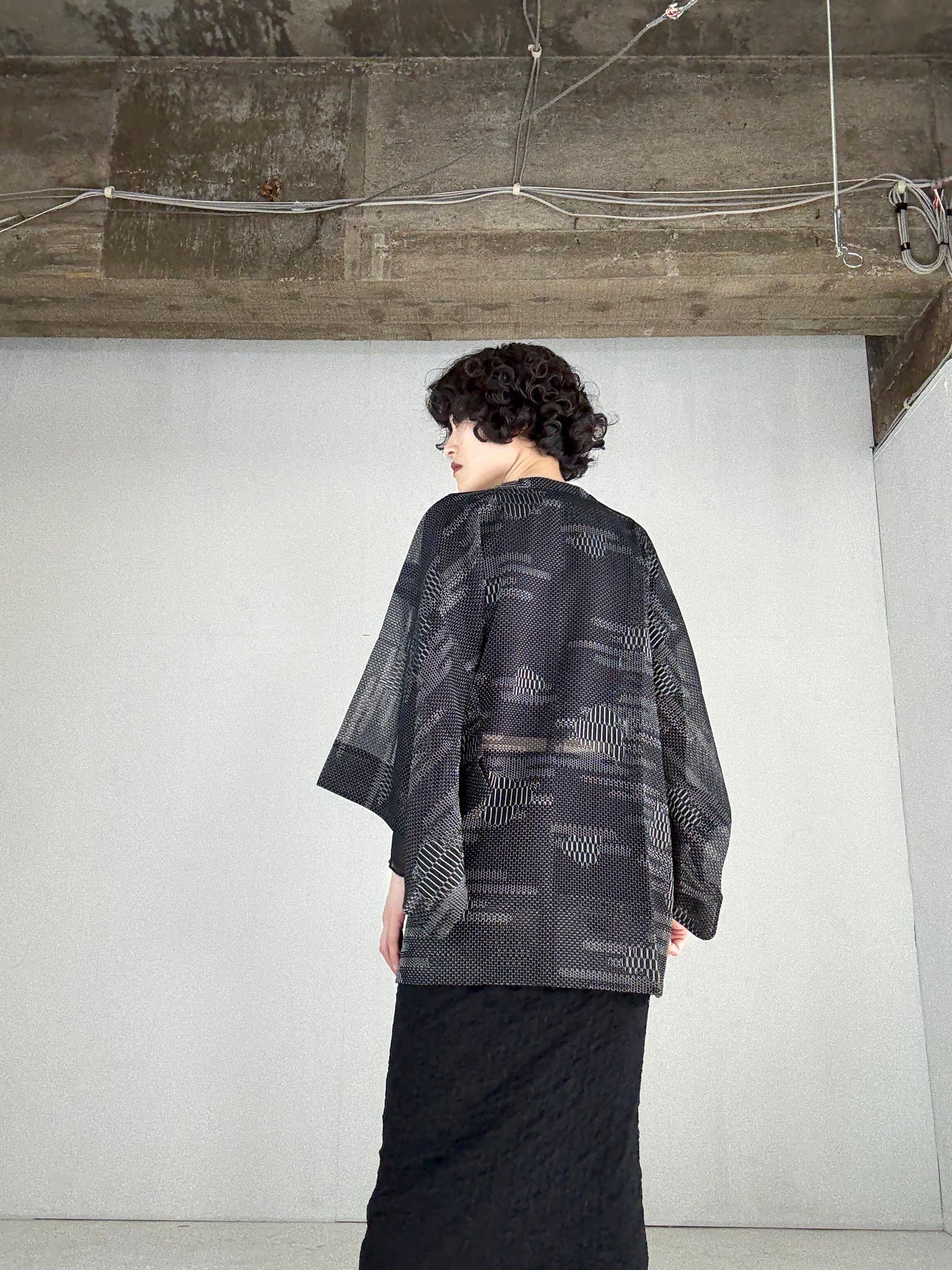 VINTAGE KAWAII MICHIYUKI SHEER “shiro, kuro”