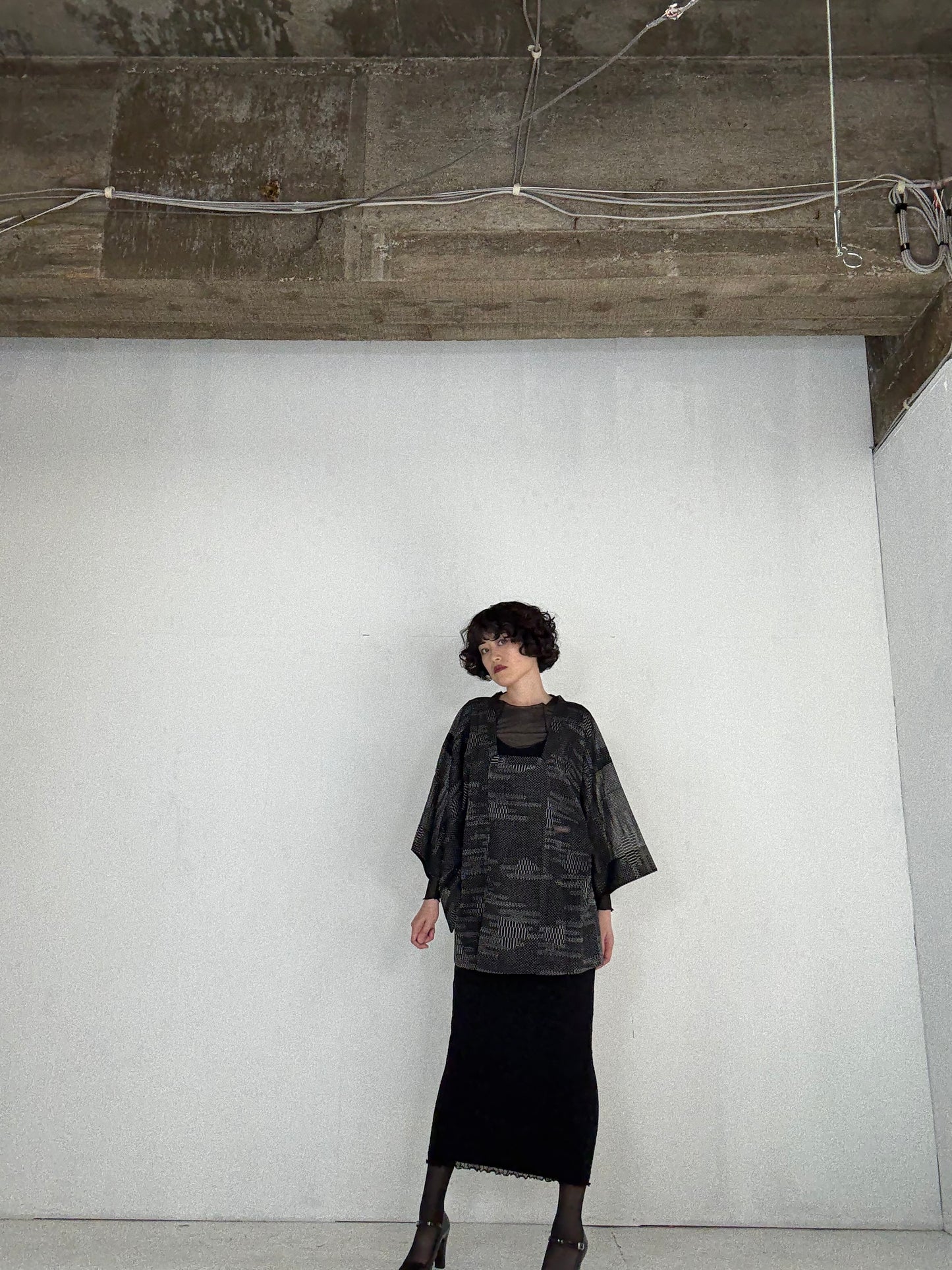 VINTAGE KAWAII MICHIYUKI SHEER “shiro, kuro”