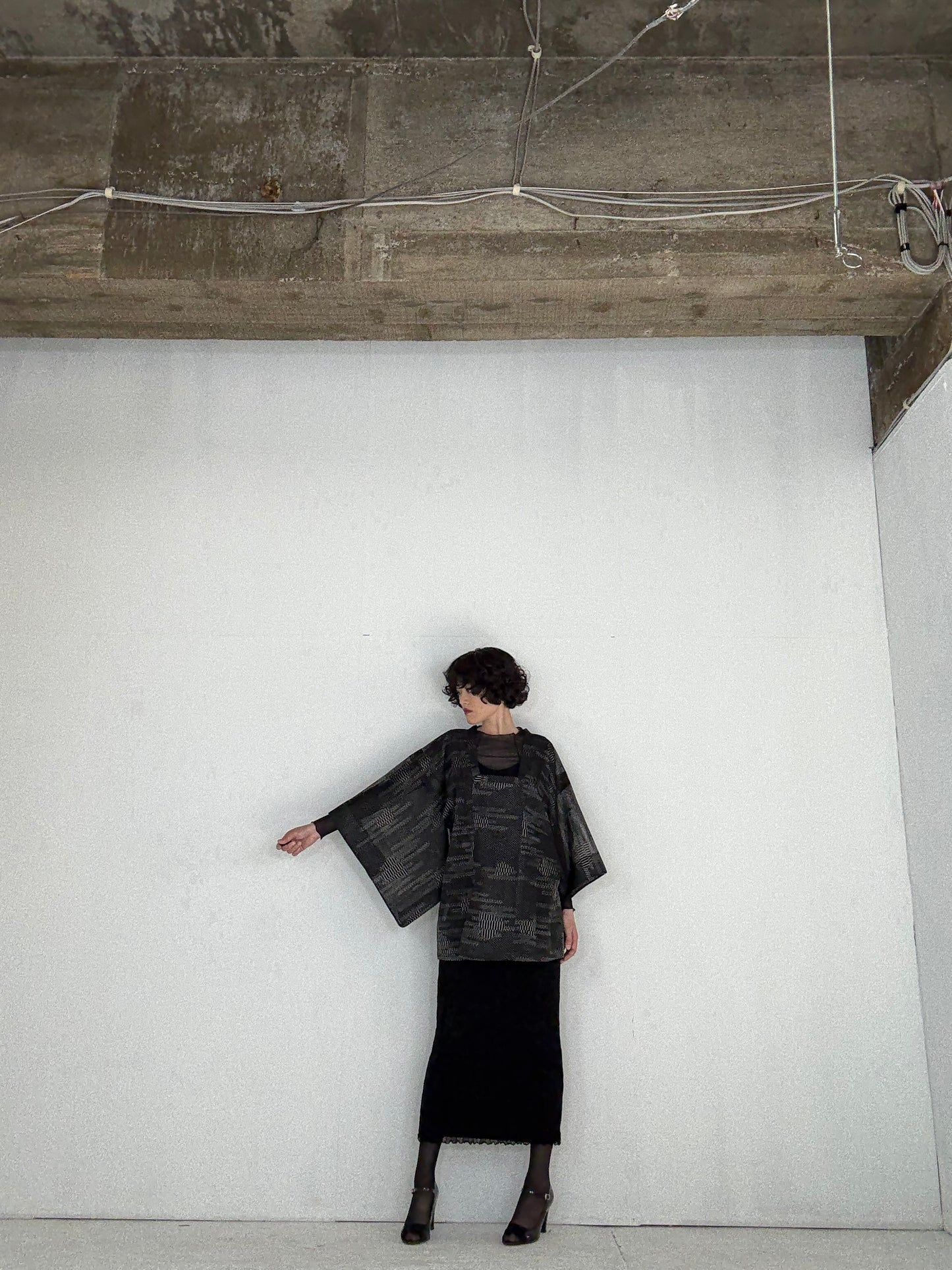 VINTAGE KAWAII MICHIYUKI SHEER “shiro, kuro”