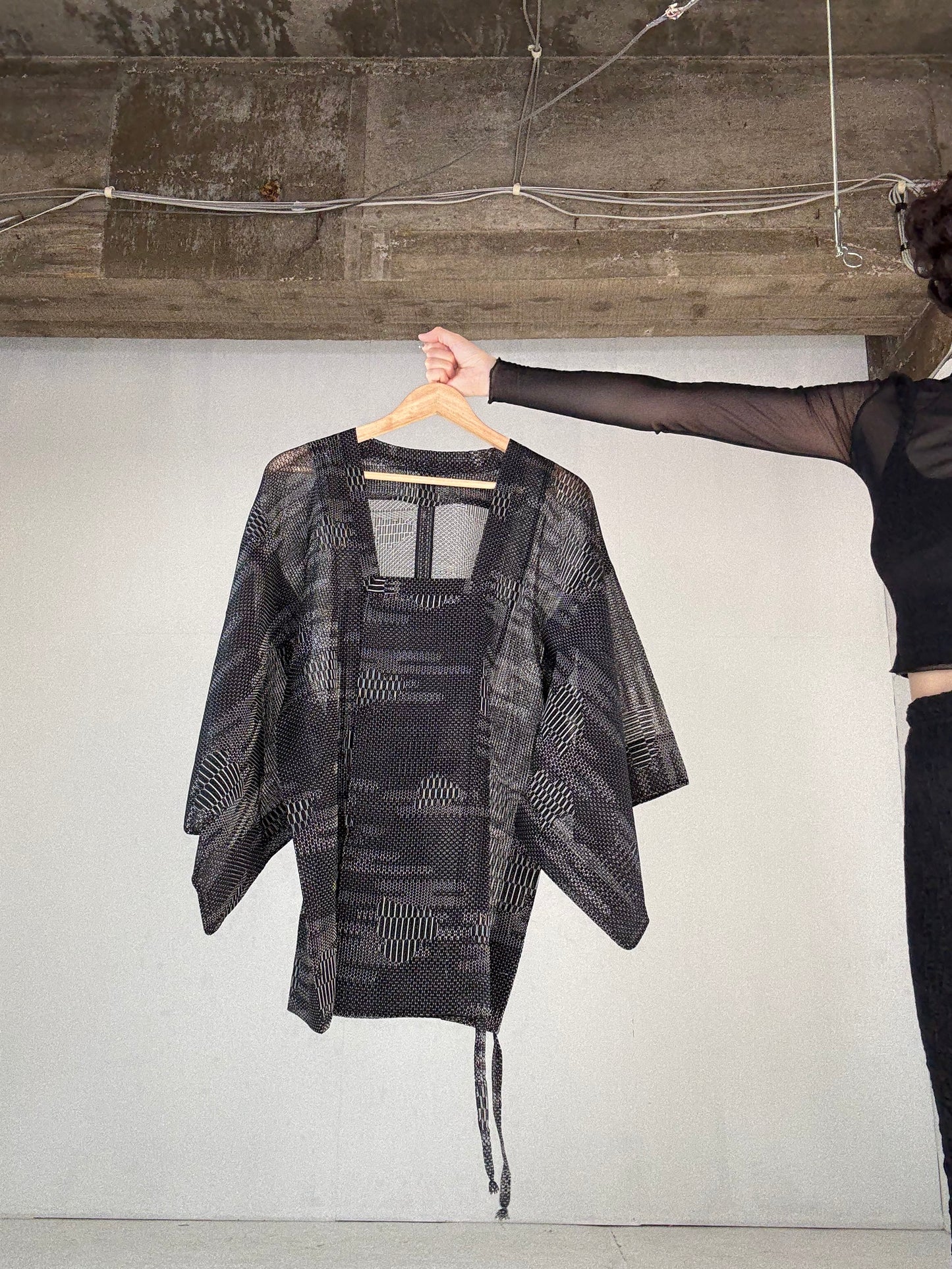 VINTAGE KAWAII MICHIYUKI SHEER “shiro, kuro”