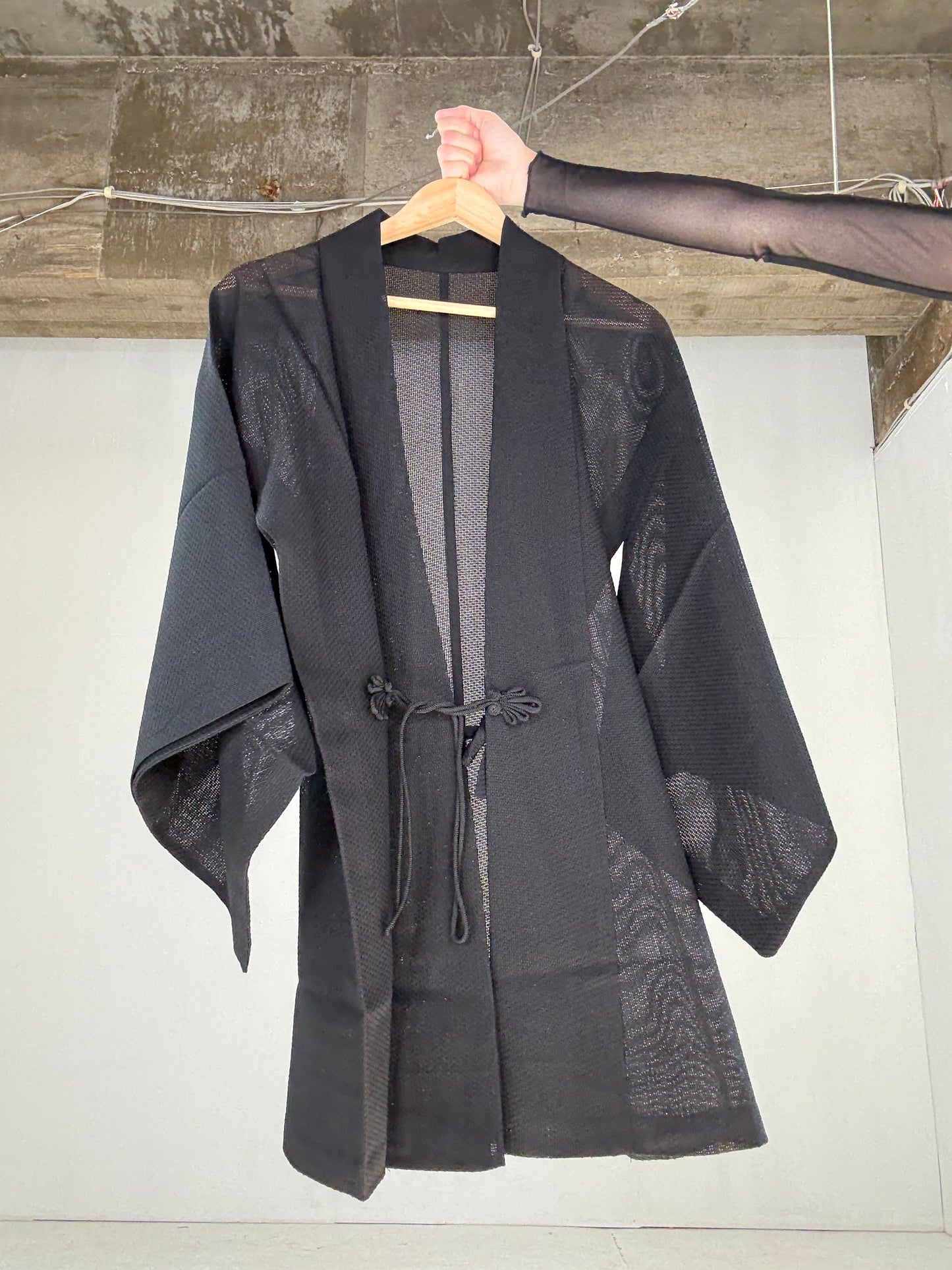 VINTAGE KAWAII DOUCHU-GI SHEER “kuro”