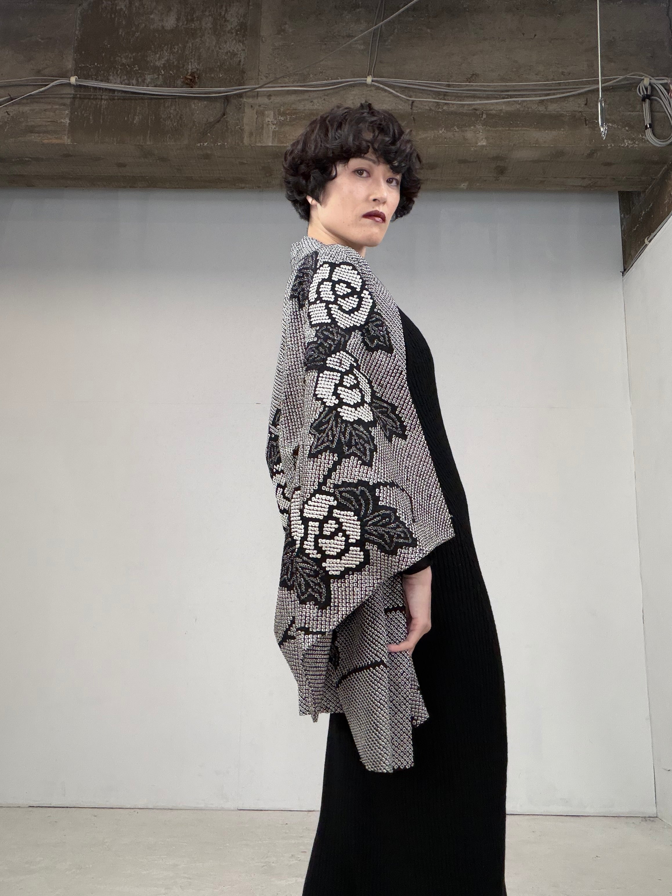 VINTAGE SHIBORI HAORI 