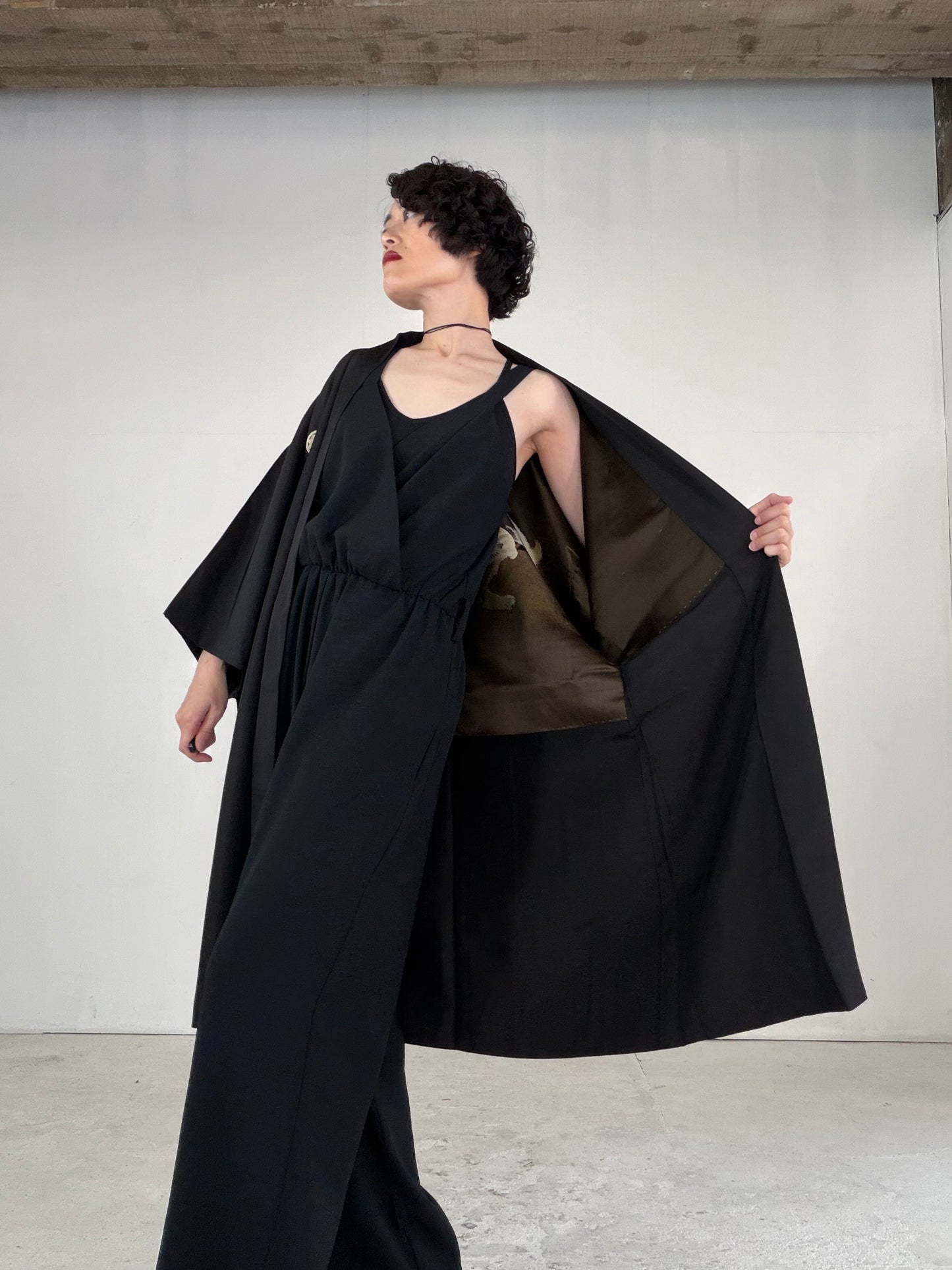 VINTAGE KUROMONTSUKI HAORI "KUR118"