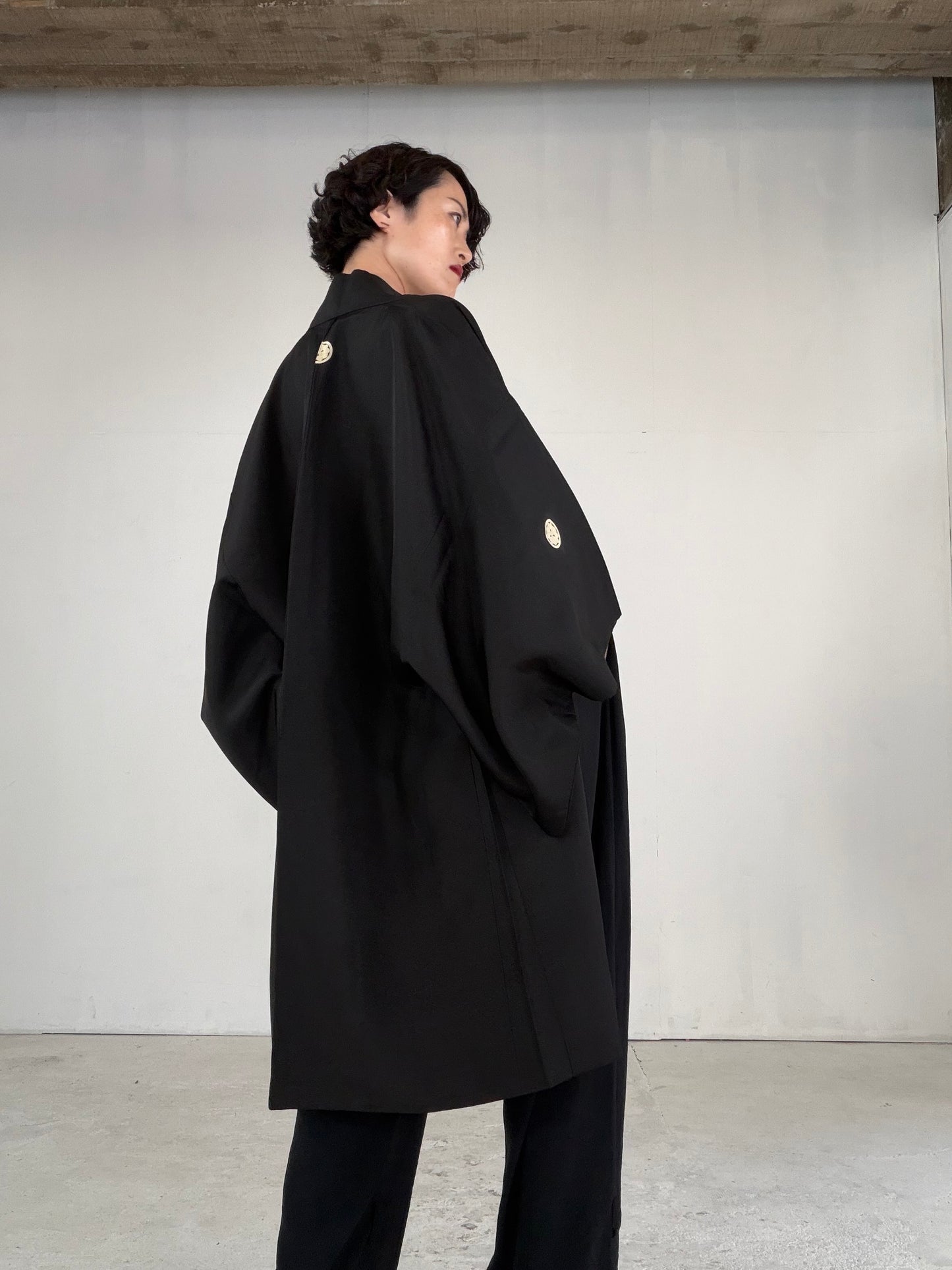 VINTAGE KUROMONTSUKI HAORI "KUR118"