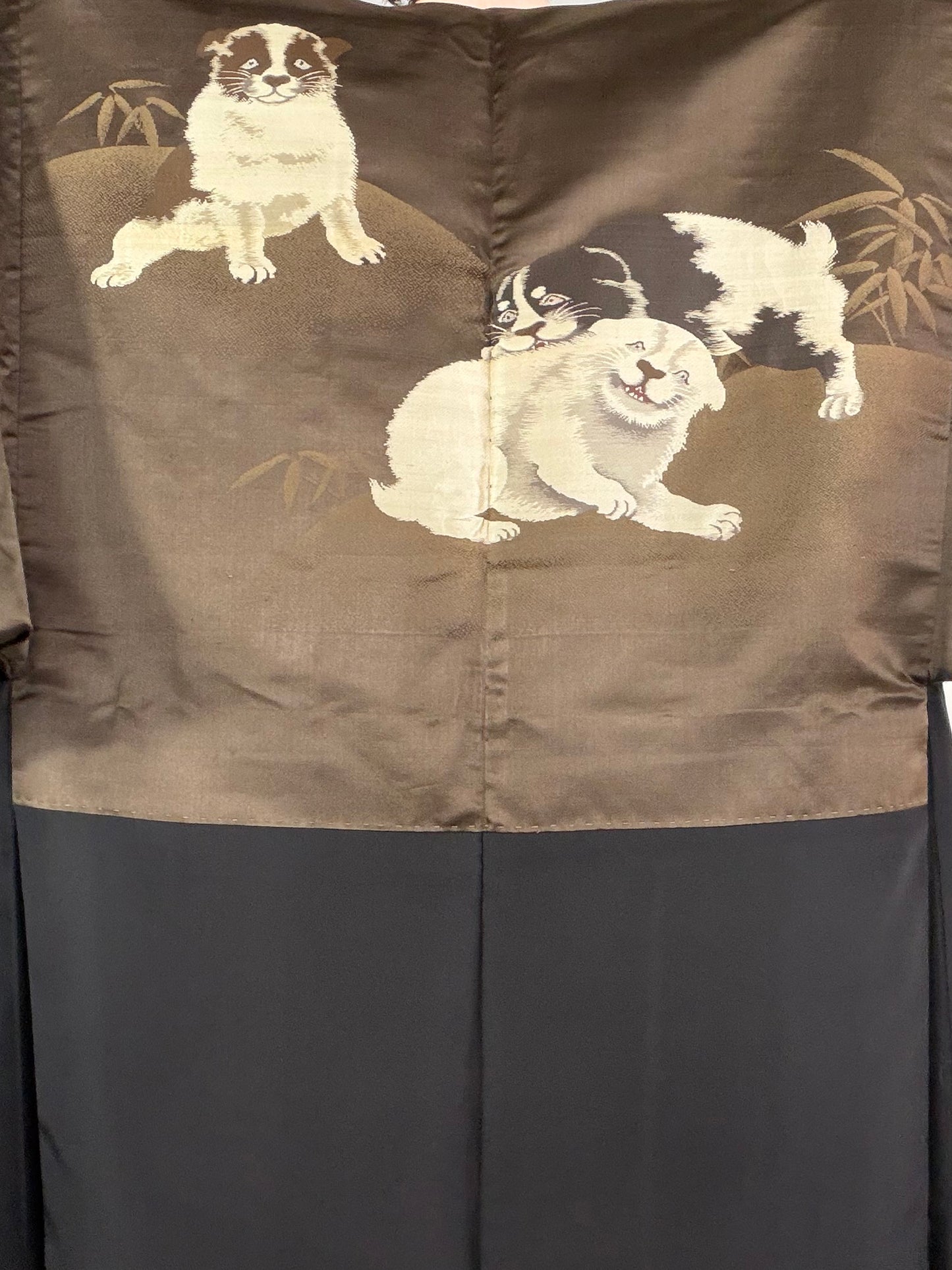 VINTAGE KUROMONTSUKI HAORI "KUR118"