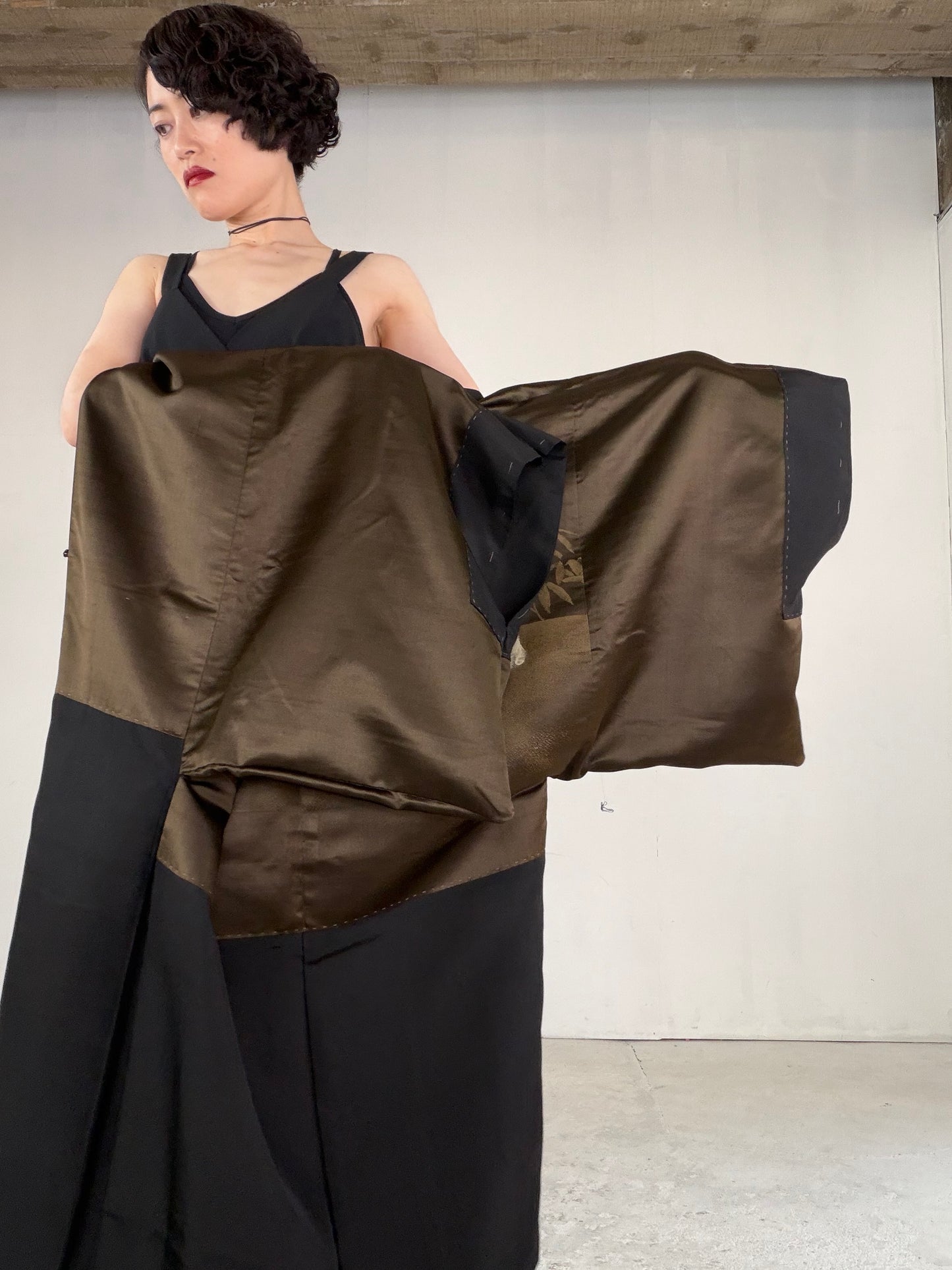 VINTAGE KUROMONTSUKI HAORI "KUR118"