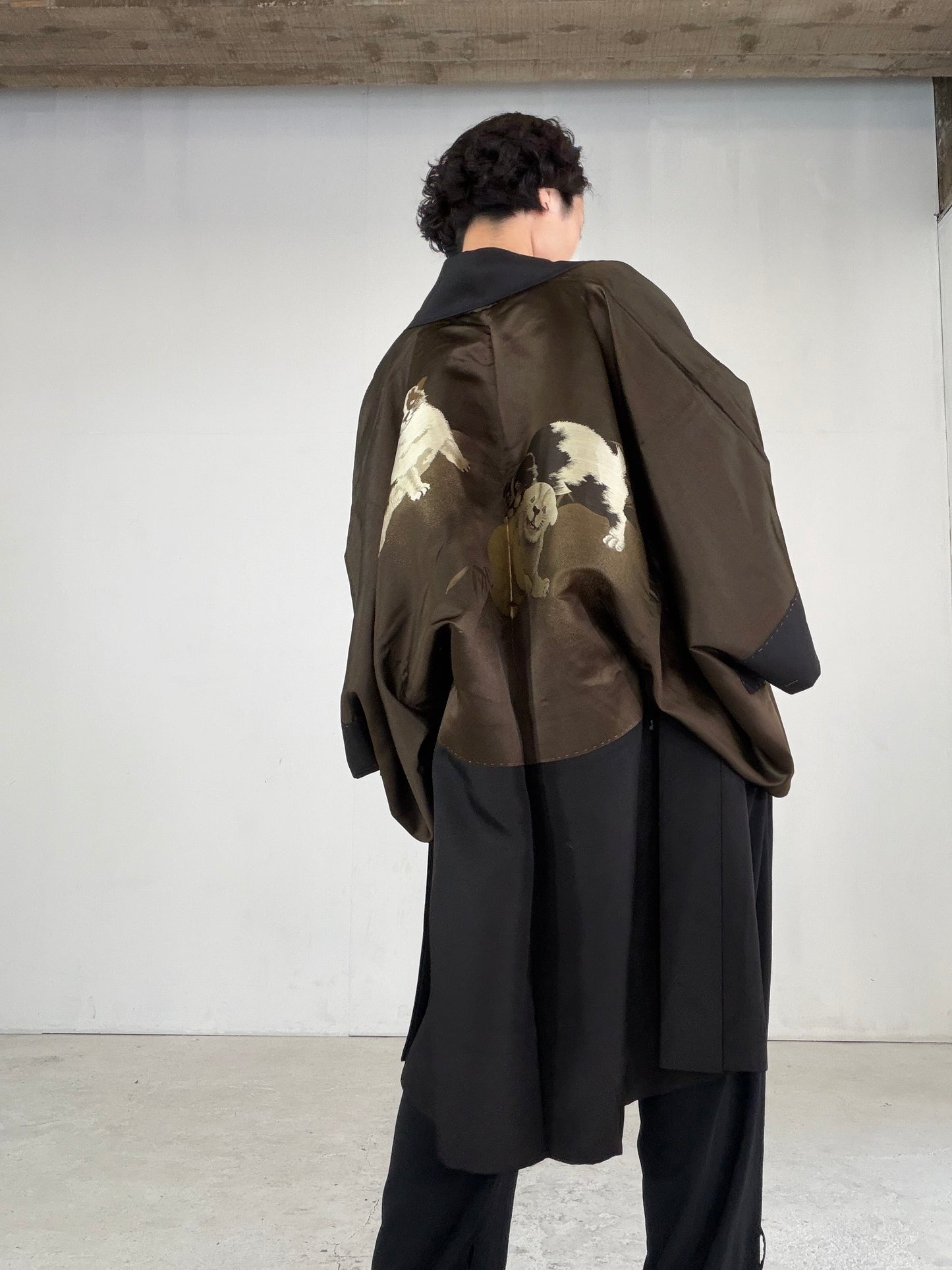 VINTAGE KUROMONTSUKI HAORI "KUR118"