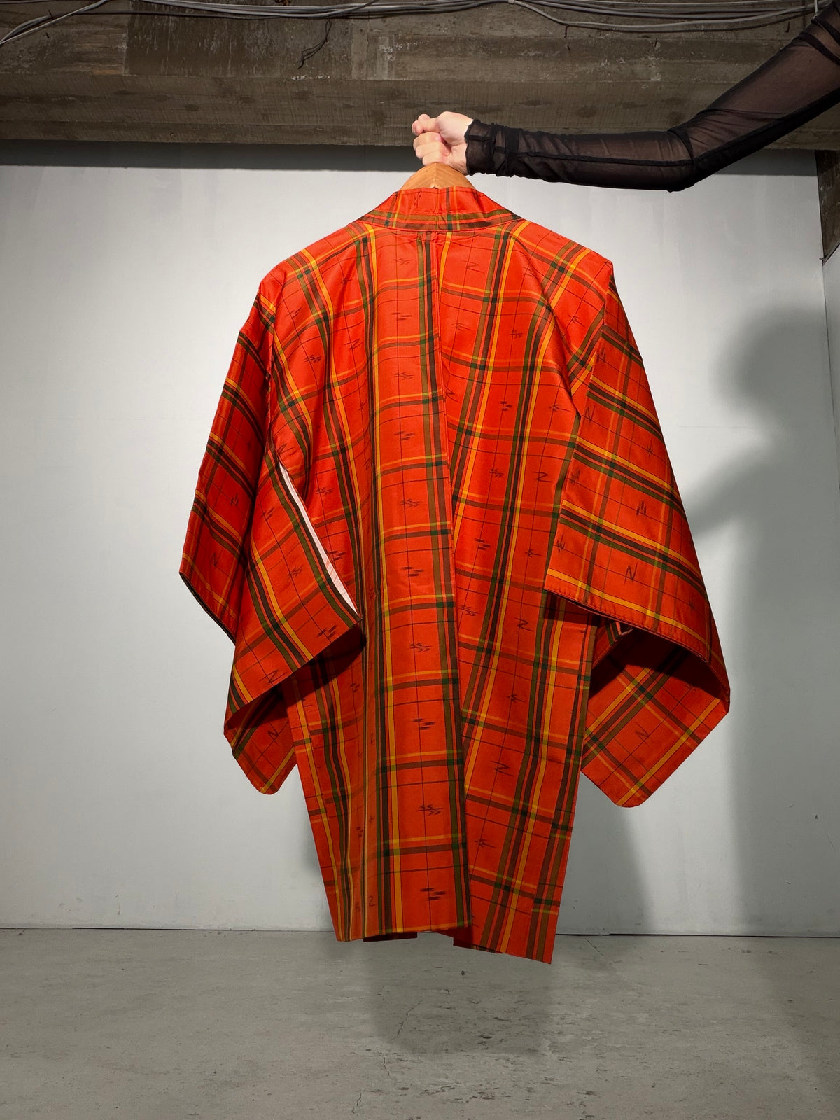 Vintage Tsumugi Haori & Kimono Skirt Set "SAI009 - US 6–8 / UK 10–12 / EU 38–40" — Upcycled from Japanese Kimono