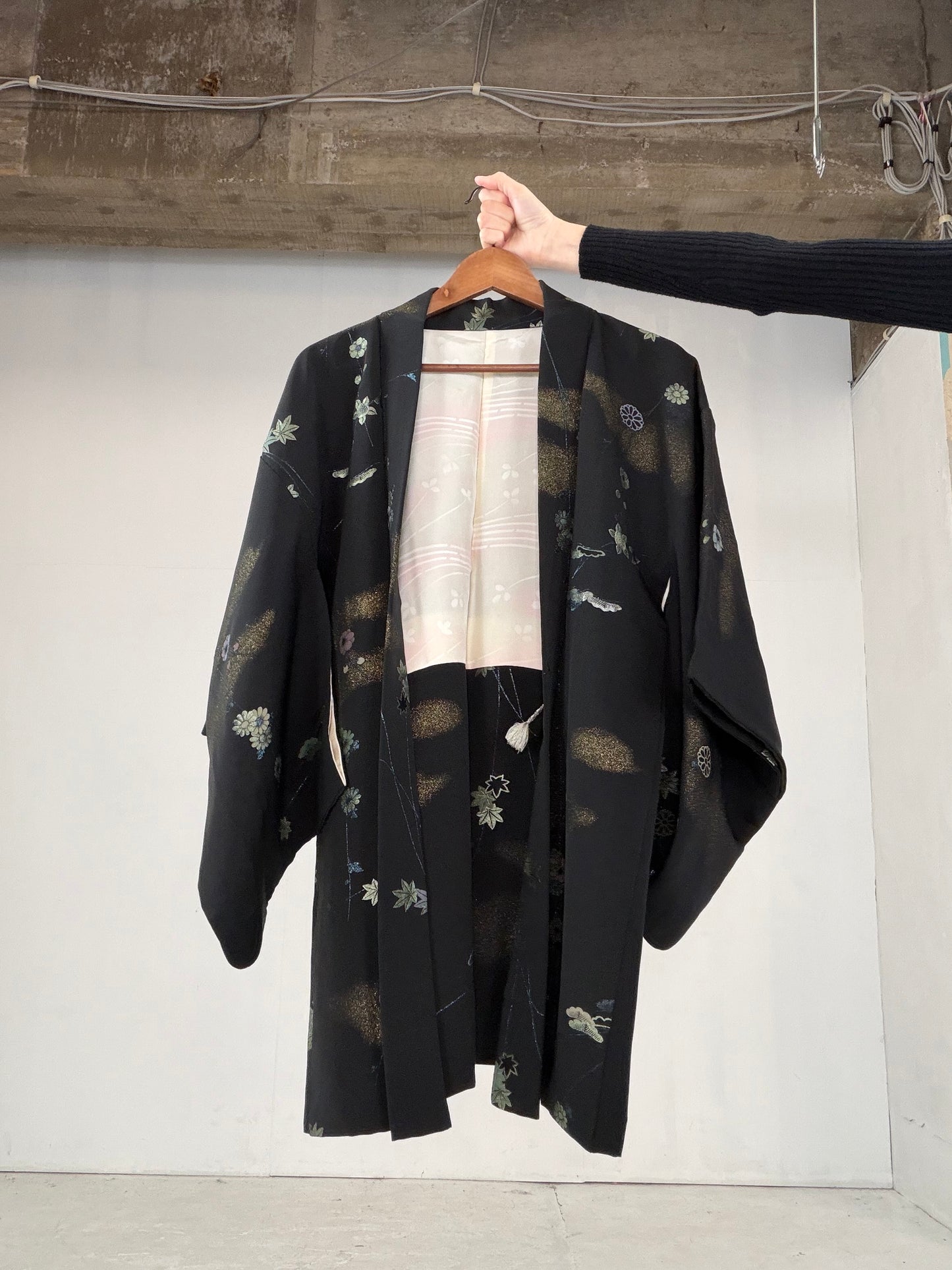 VINTAGE BLACK HAORI "BLK101"