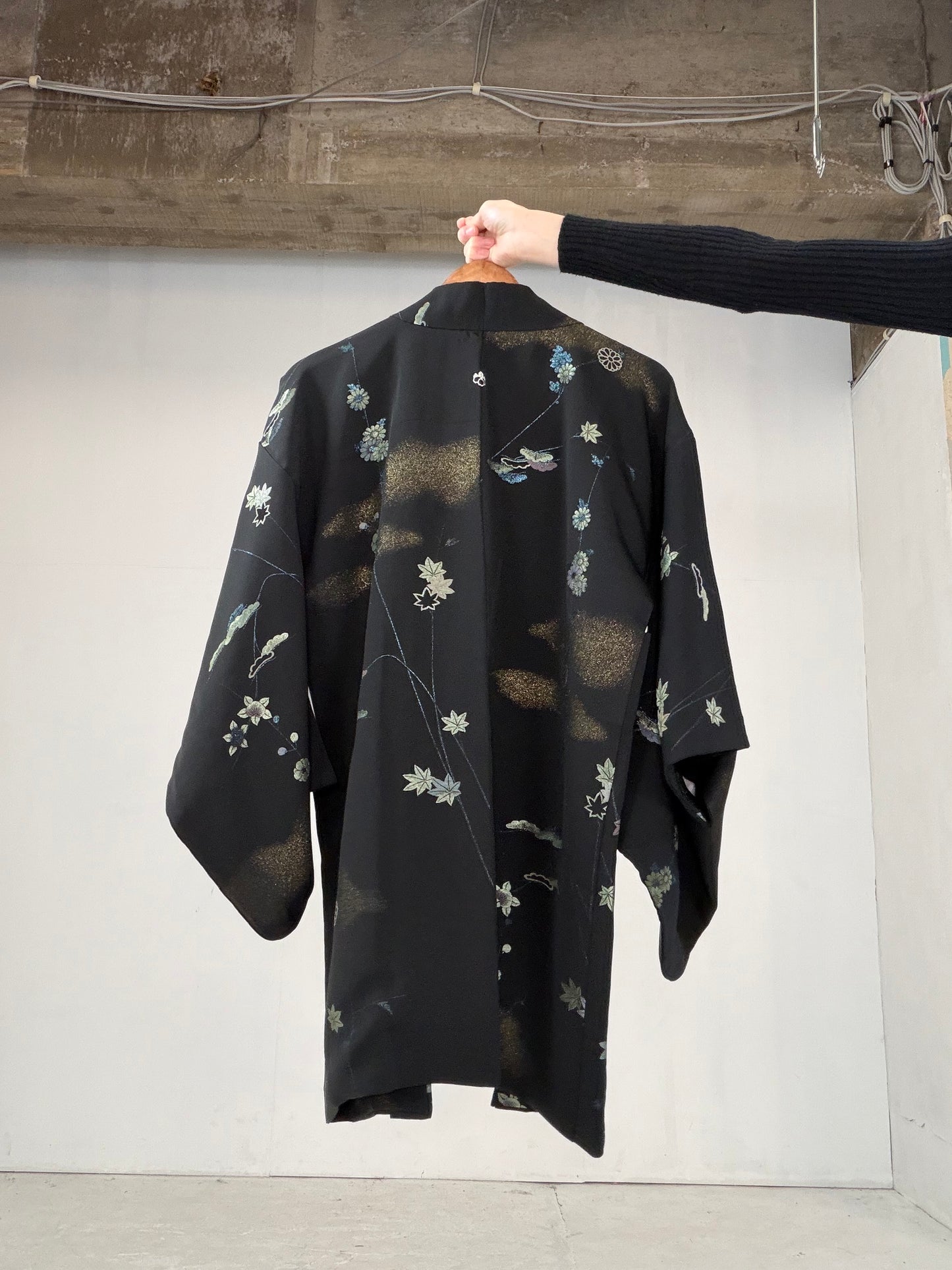 VINTAGE BLACK HAORI "BLK101"