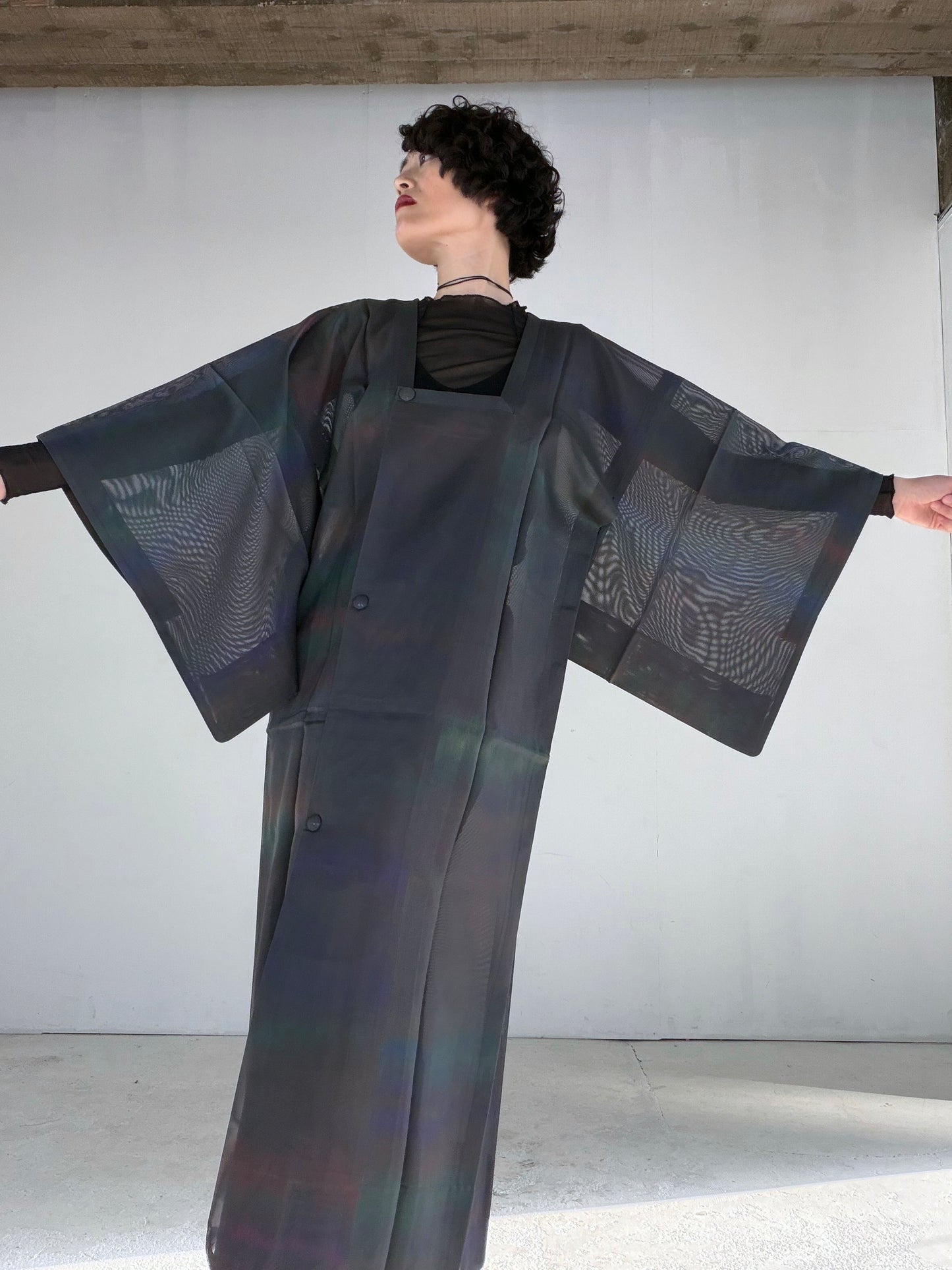 VINTAGE KAWAII MICHIYUKI SHEER “sha, coat, SHH049"