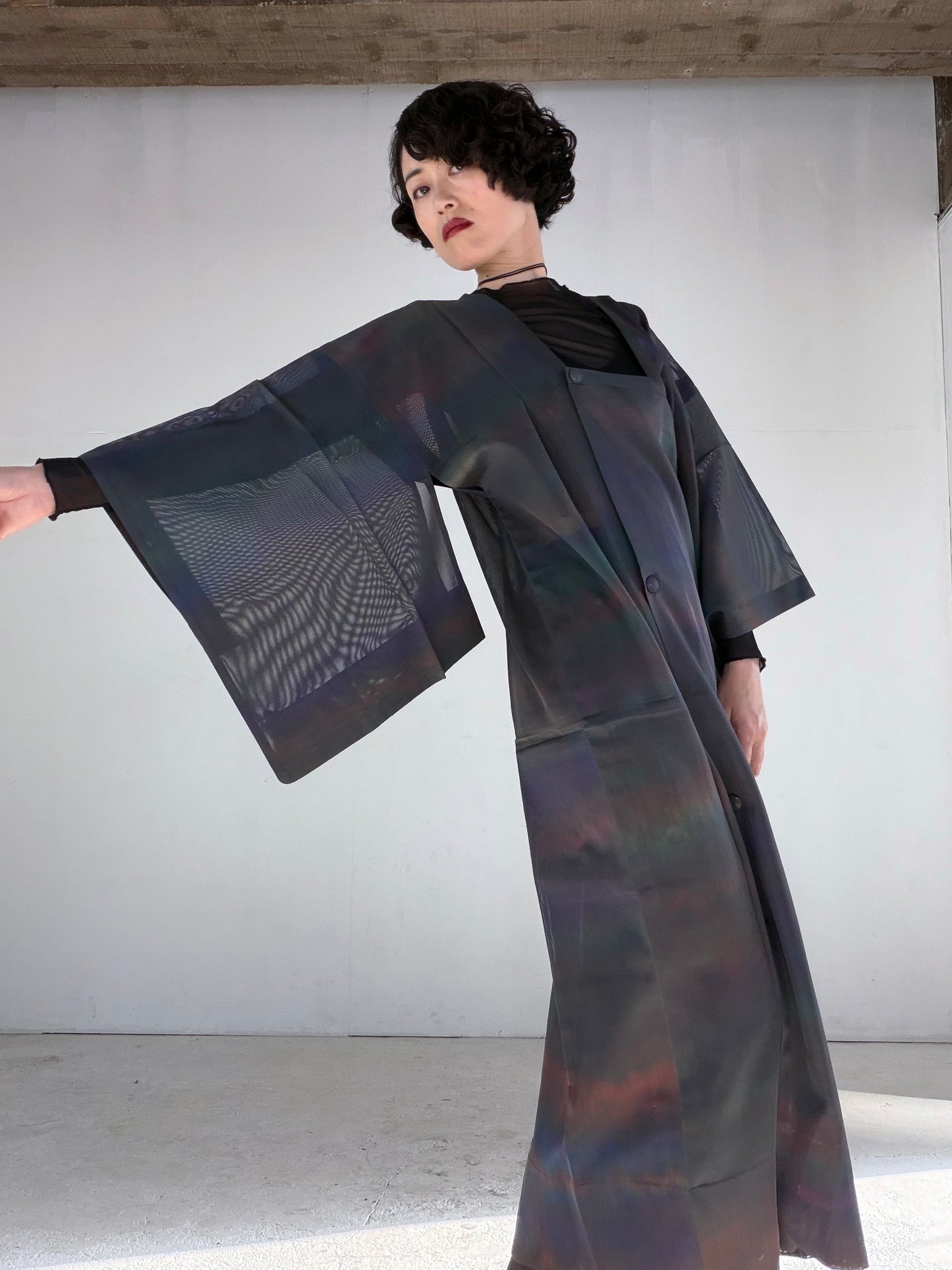 VINTAGE KAWAII MICHIYUKI SHEER “sha, coat, SHH049"