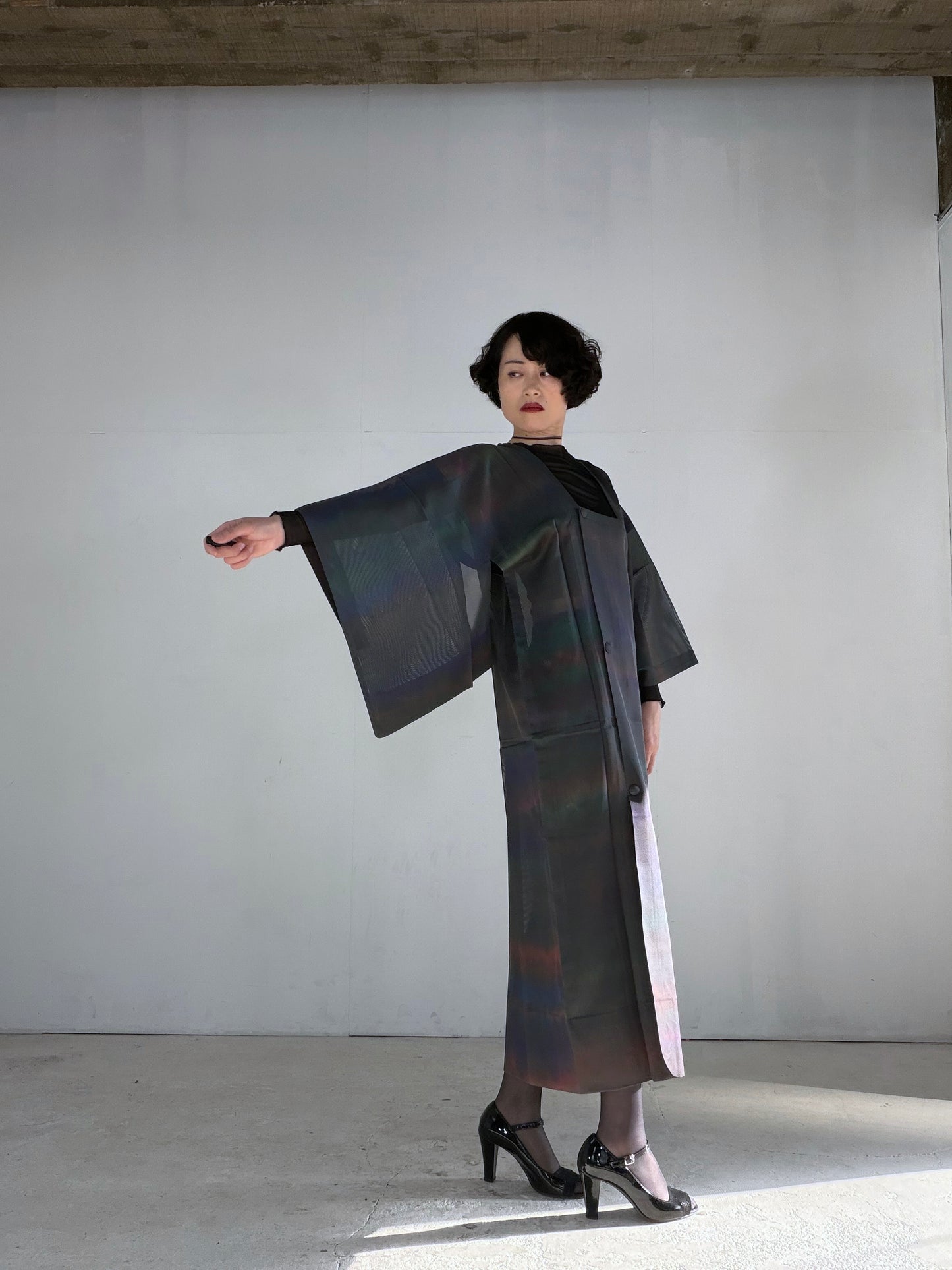 VINTAGE KAWAII MICHIYUKI SHEER “sha, coat, SHH049"