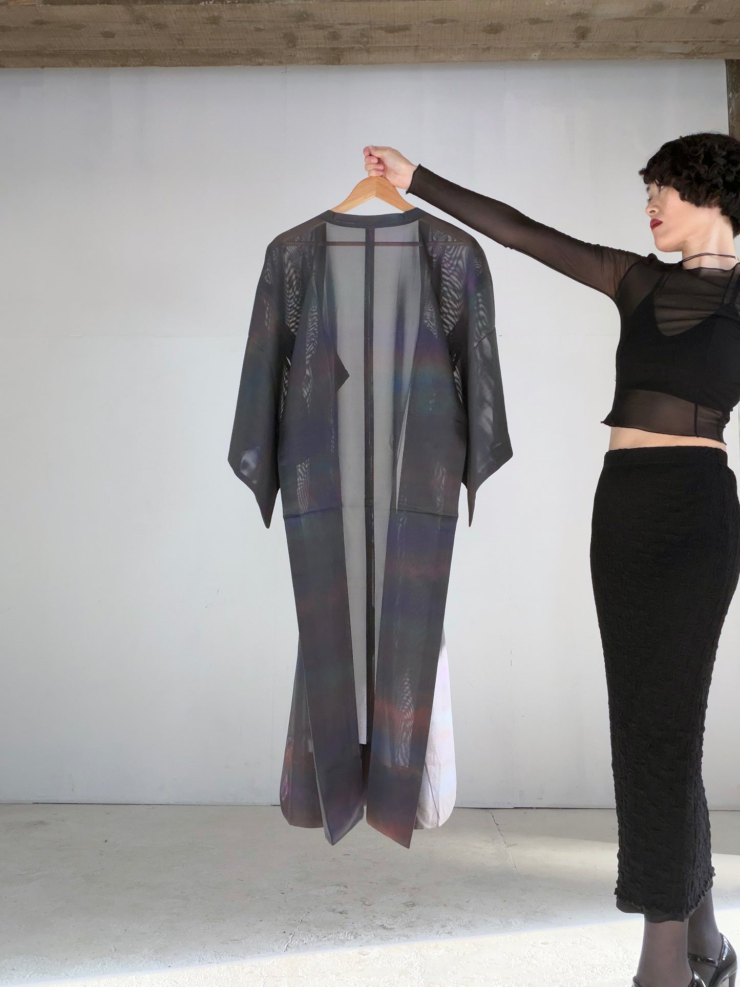 VINTAGE KAWAII MICHIYUKI SHEER “sha, coat, SHH049"