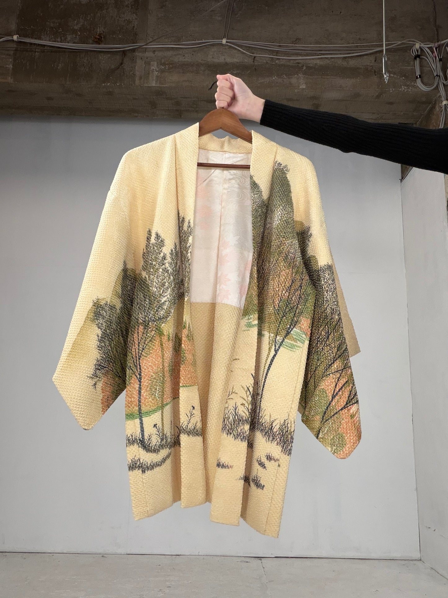 VINTAGE SHIBORI HAORI "hayashi, SIB104"