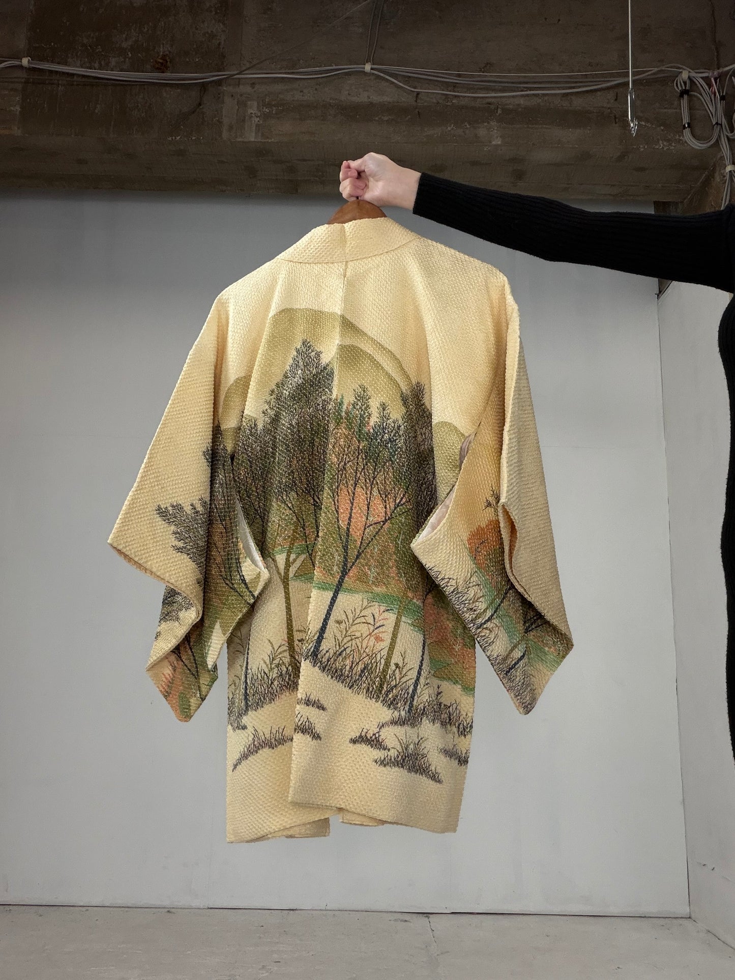 VINTAGE SHIBORI HAORI "hayashi, SIB104"