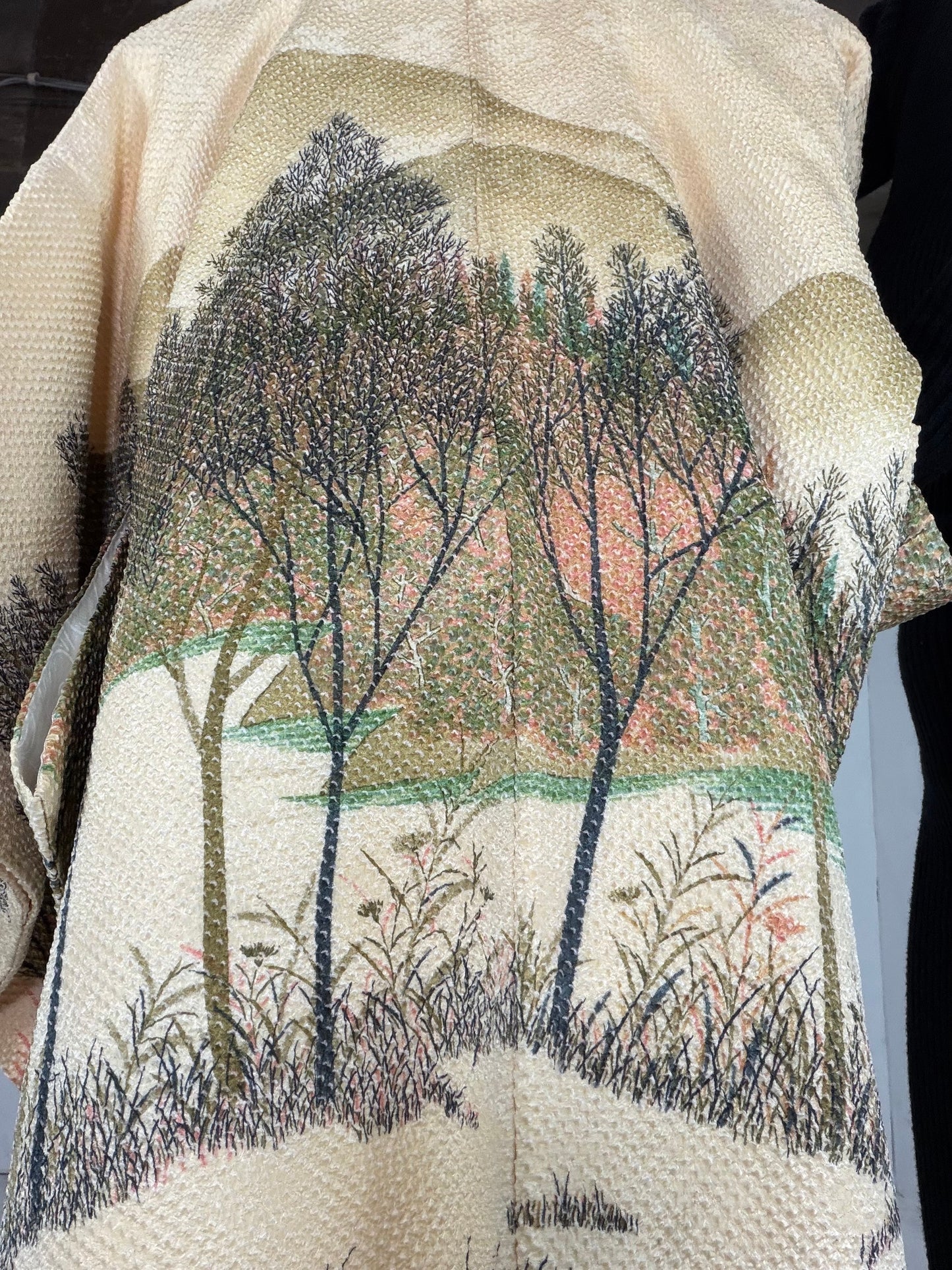 VINTAGE SHIBORI HAORI "hayashi, SIB104"